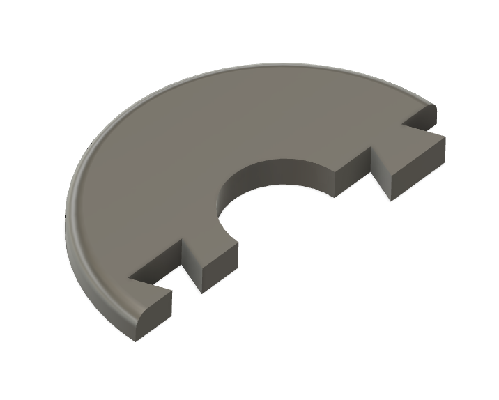 Pipe rosette / cover simple — miniatura 2