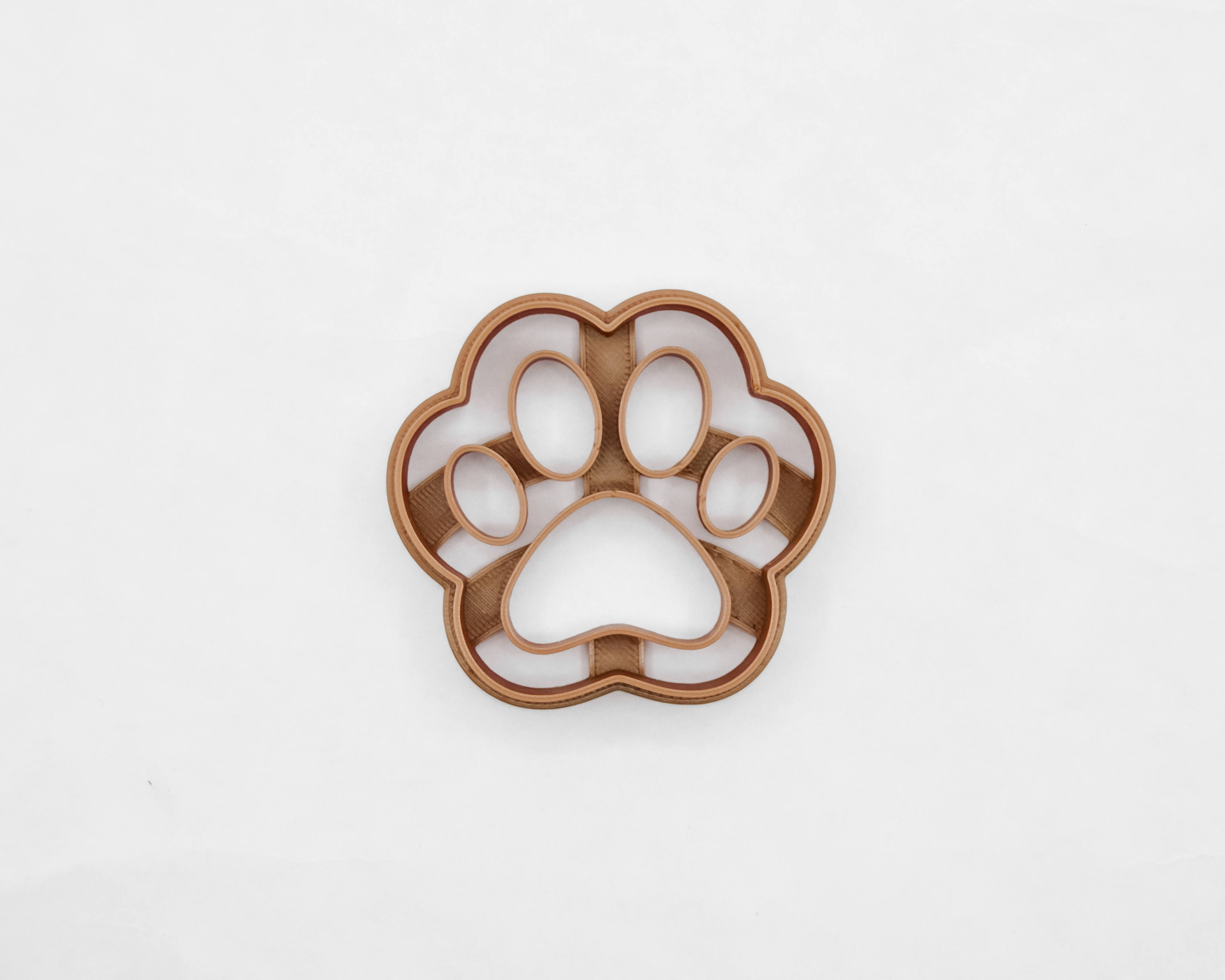 Cute cat paw cookie cutter