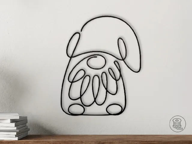 Christmas Gnome Wall Art