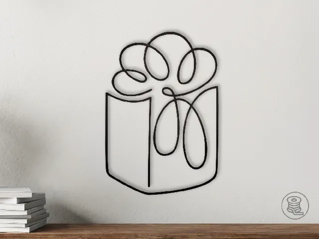 Christmas Present Wall Art