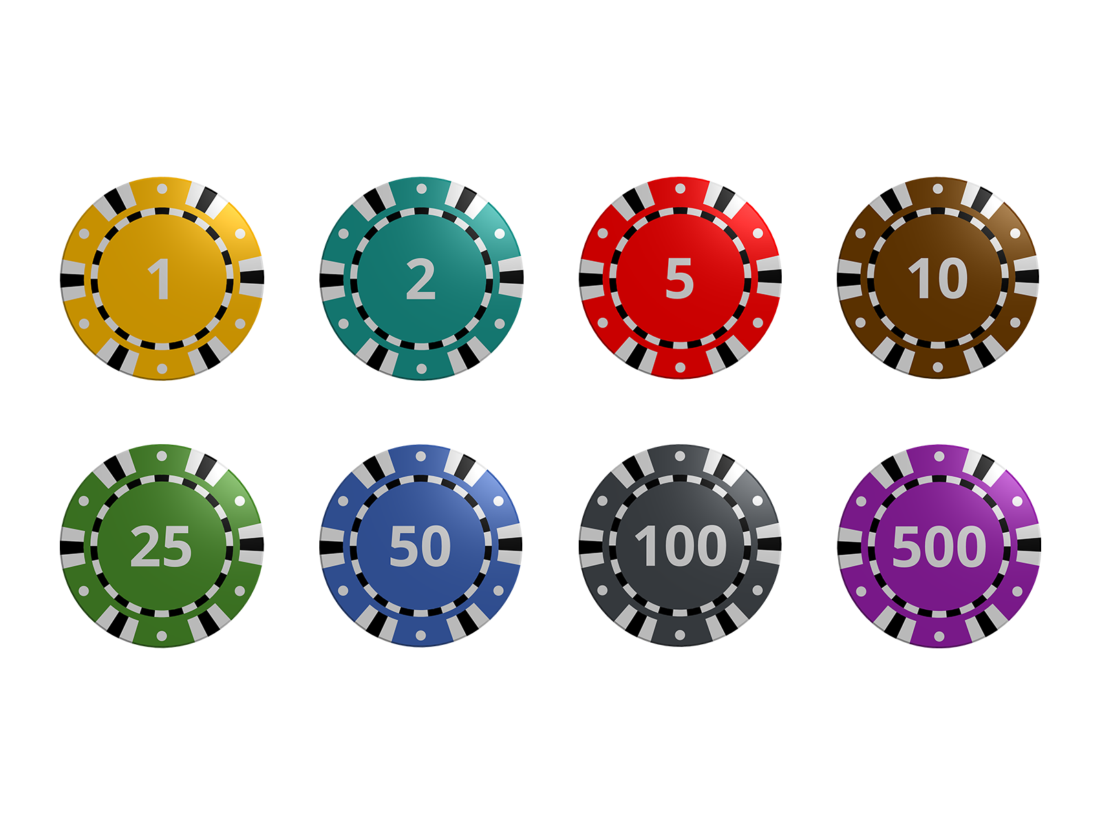 Roulette & Poker Chips — thumbnail 2