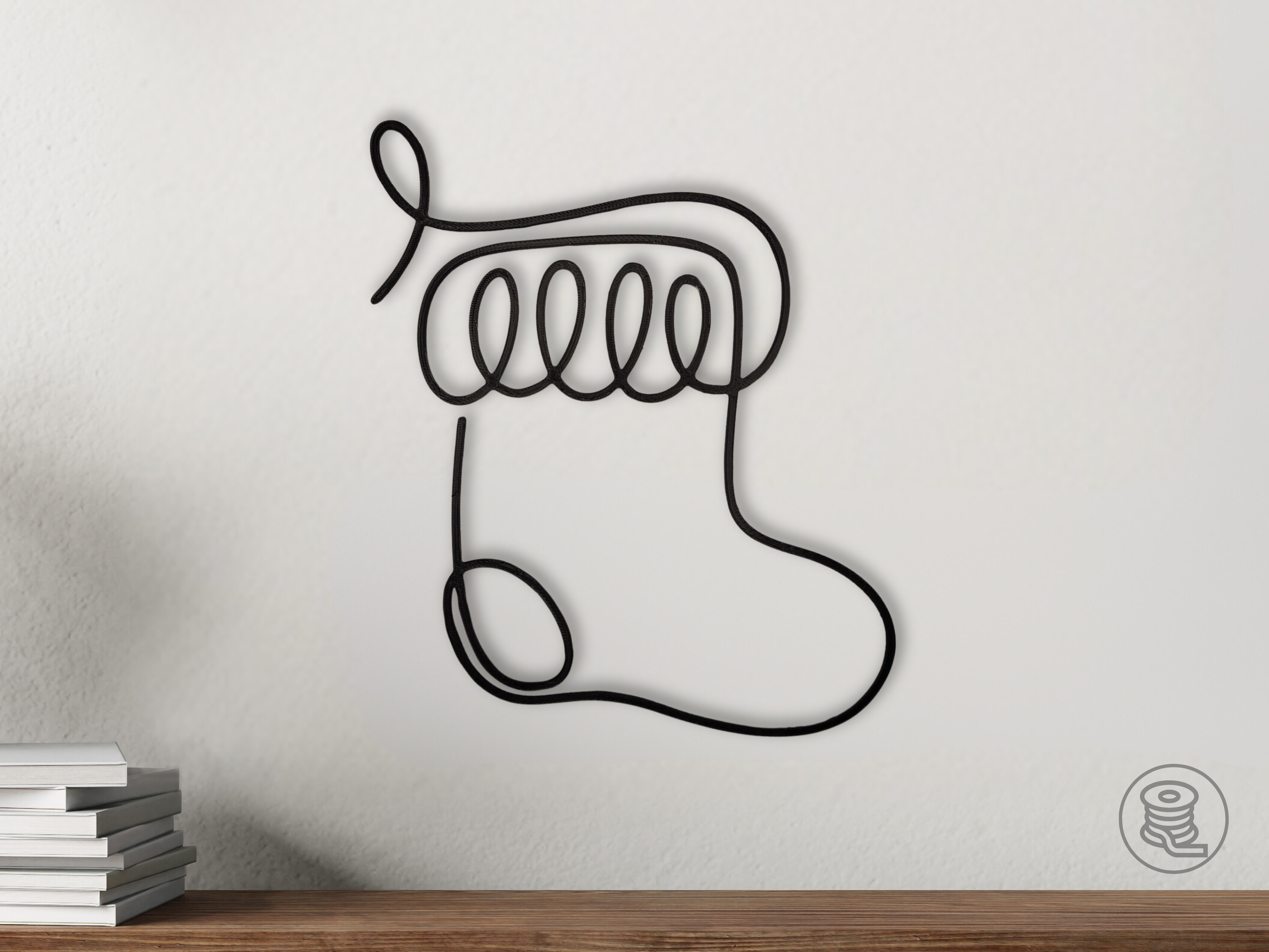 Christmas Stocking Wall Art