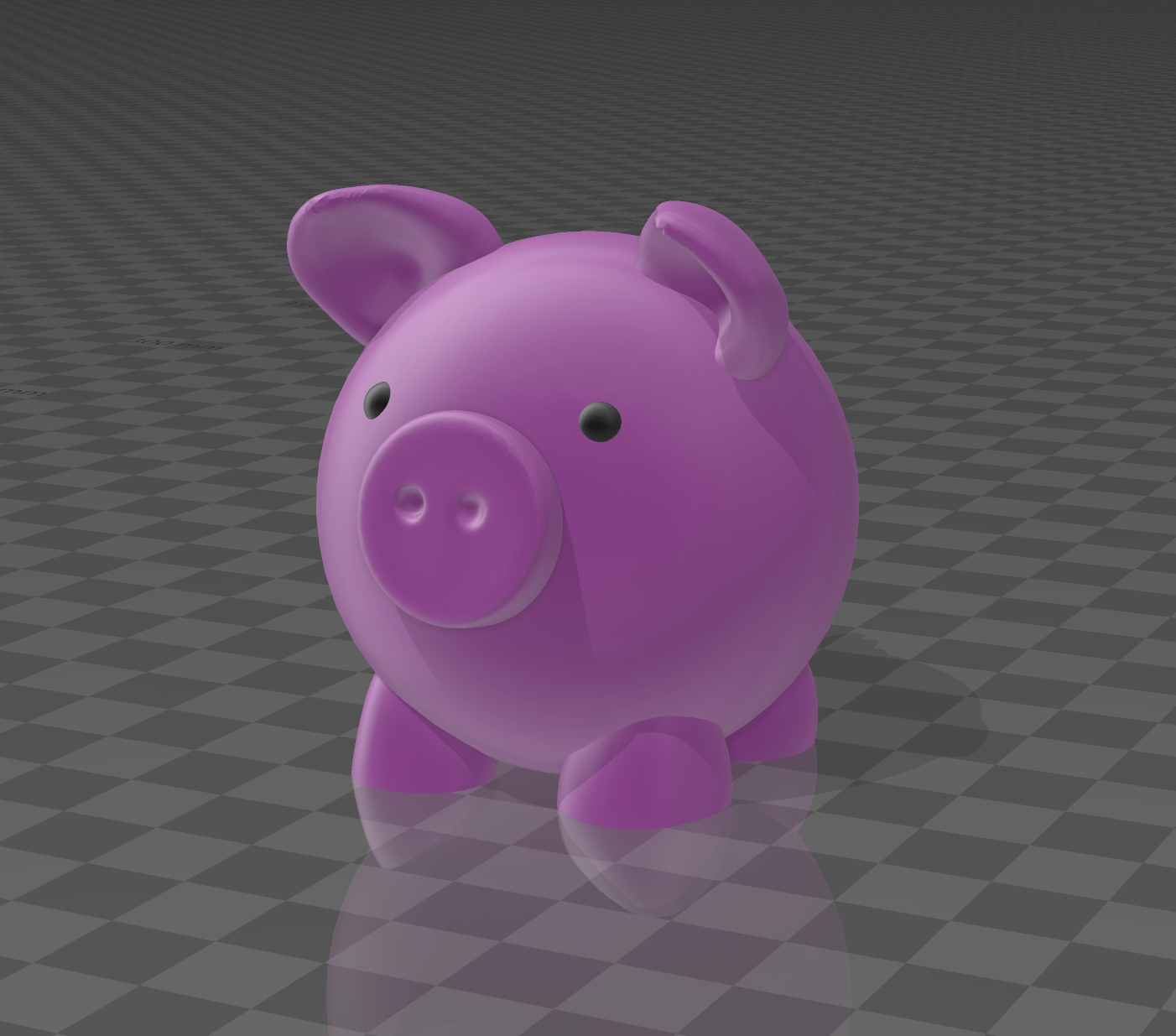 Miniatura 3 do modelo 3D Cute Pig