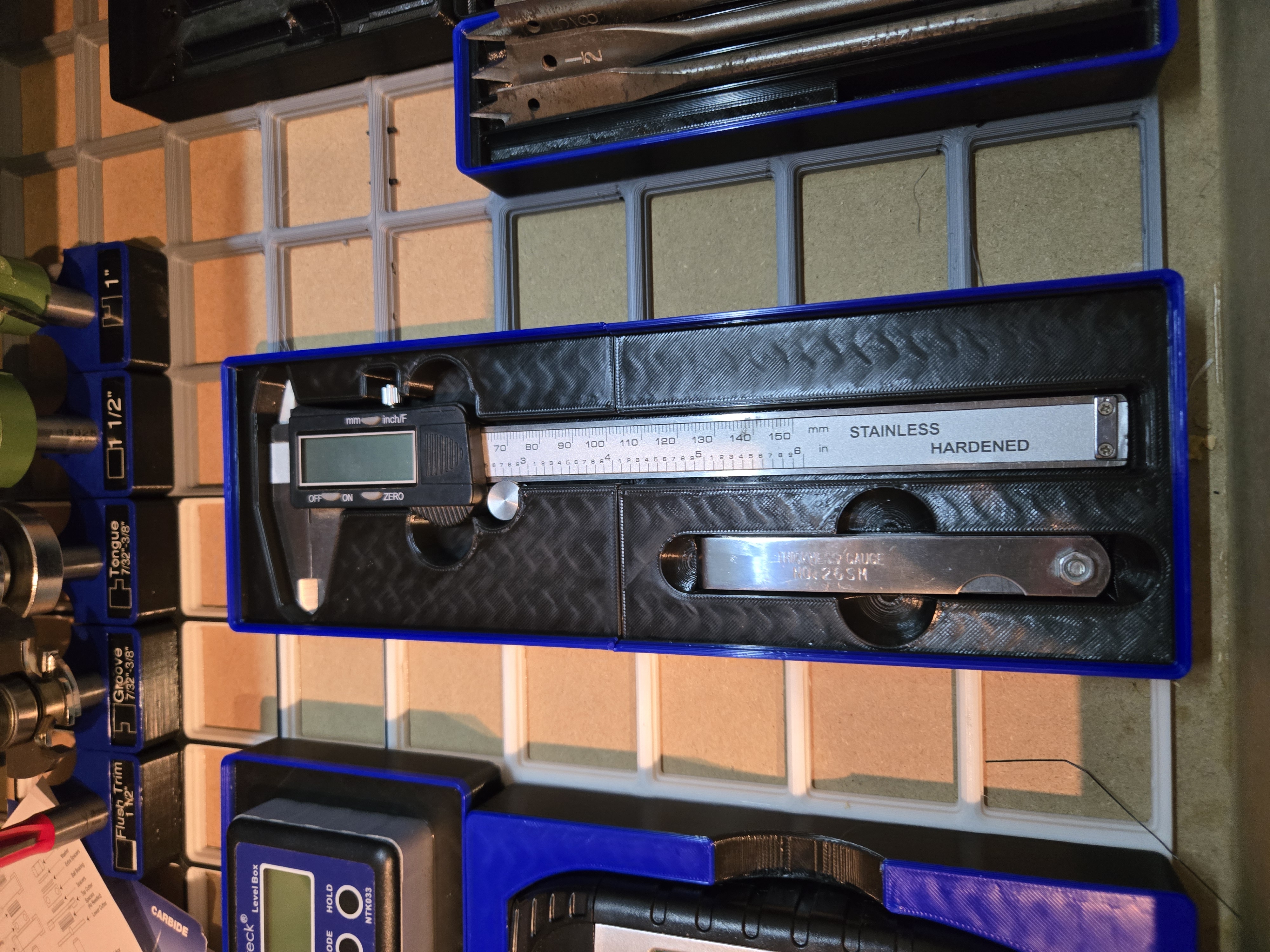 Caliper and Feeler Guage Gridfinity