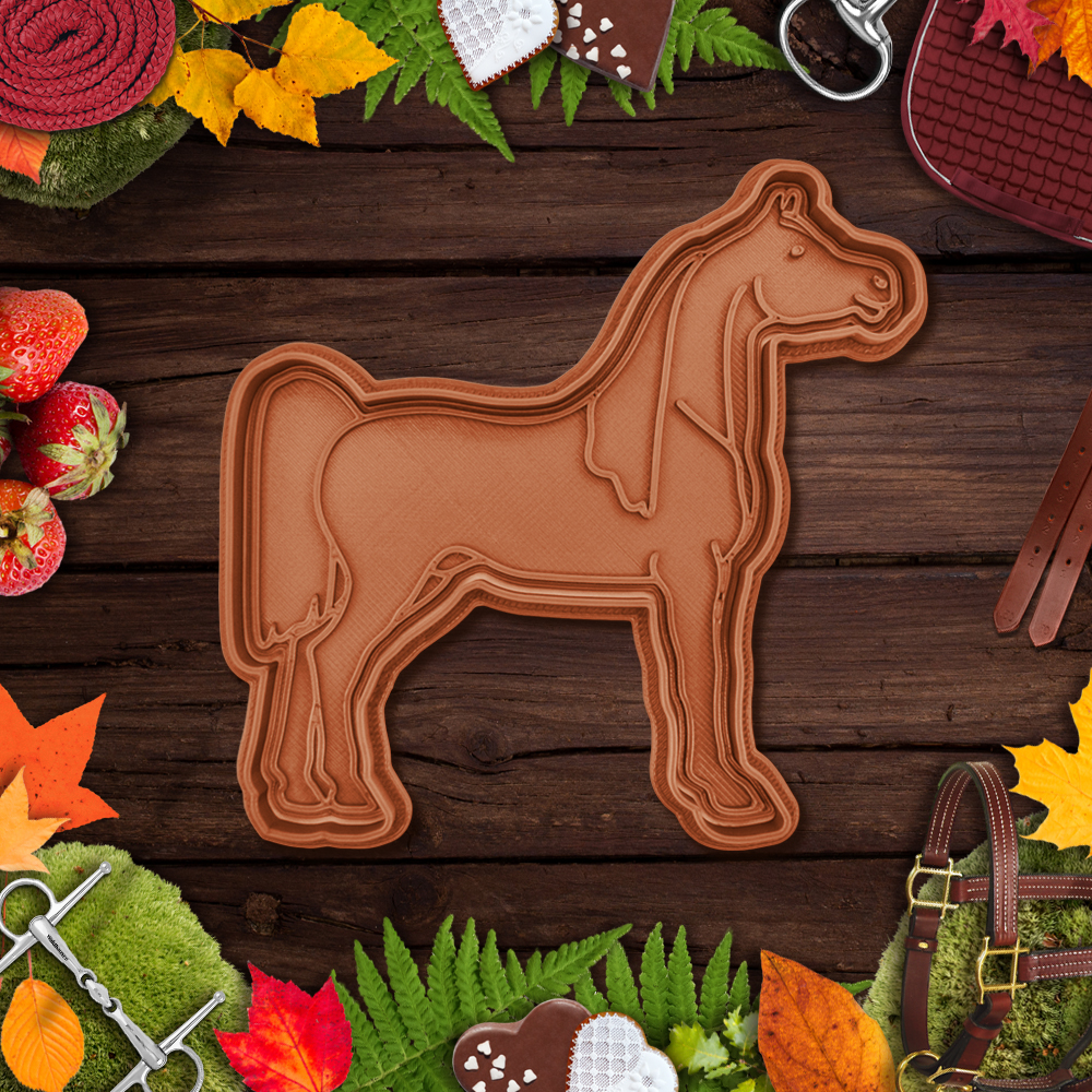 Arabian Horse Cookie Cutter / Stamp