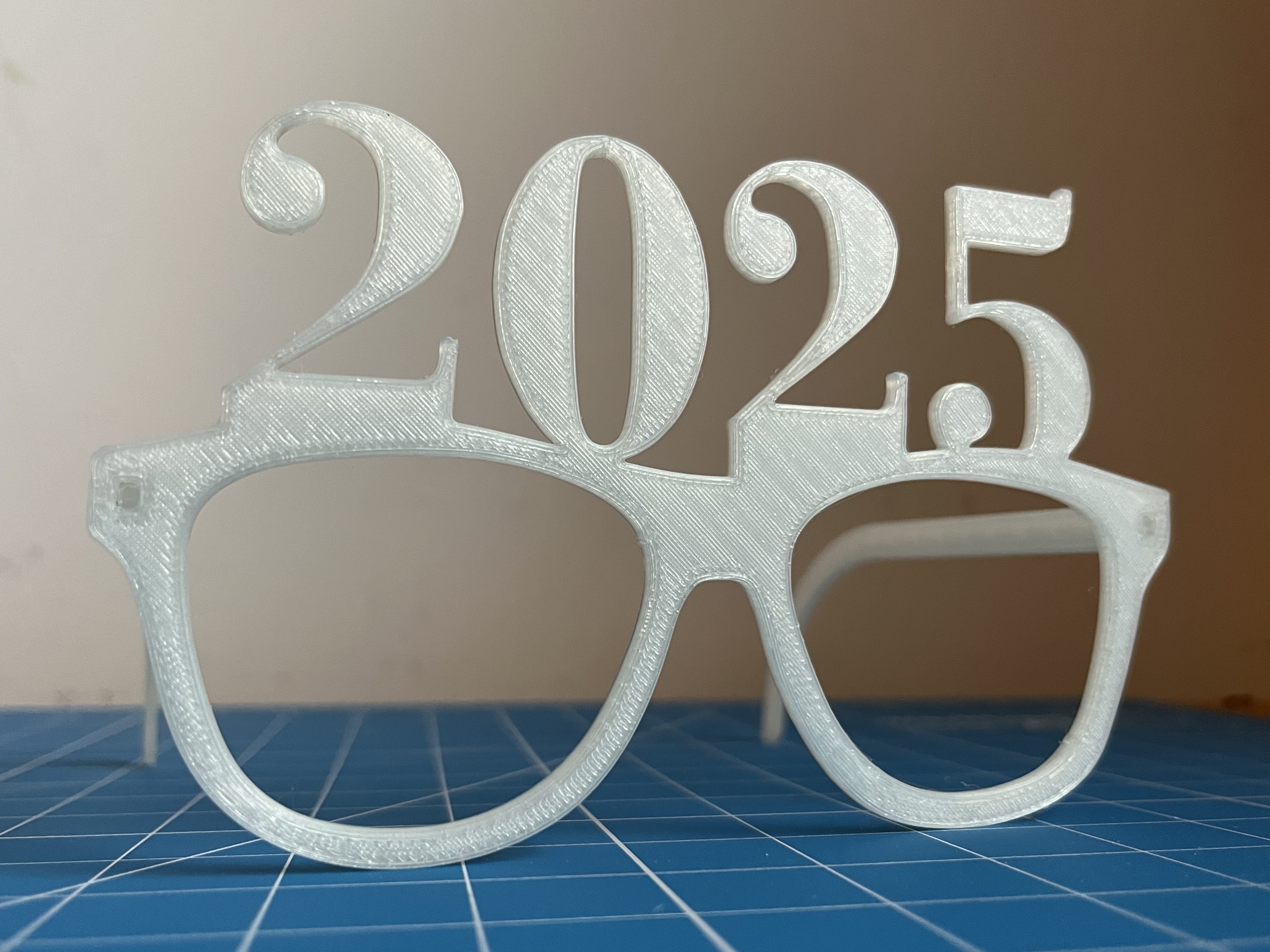 2025 New Year Glasses New Year's Eve Party Glasses by kanga