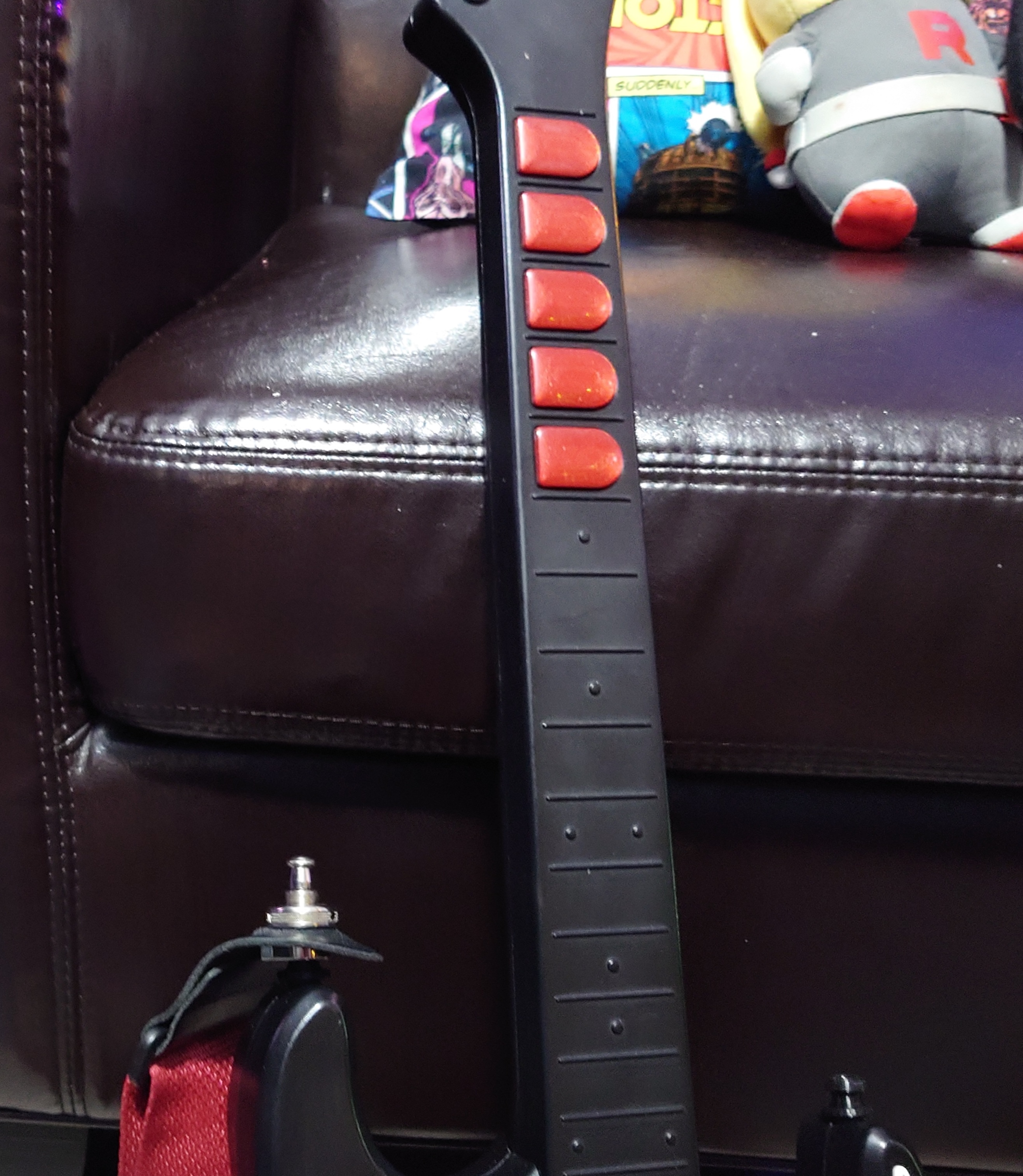 Schaller Strap Lock Compatible Mount For Guitar Hero and Rock Band Guitar Controllers