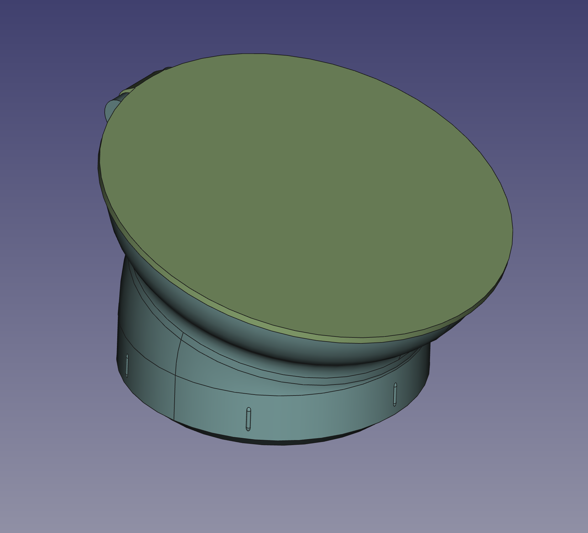 Alternate Chute with Hinged Lid