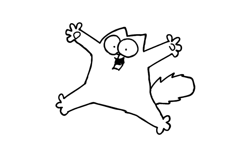 Simons Cat Feed me Cookie Cutter