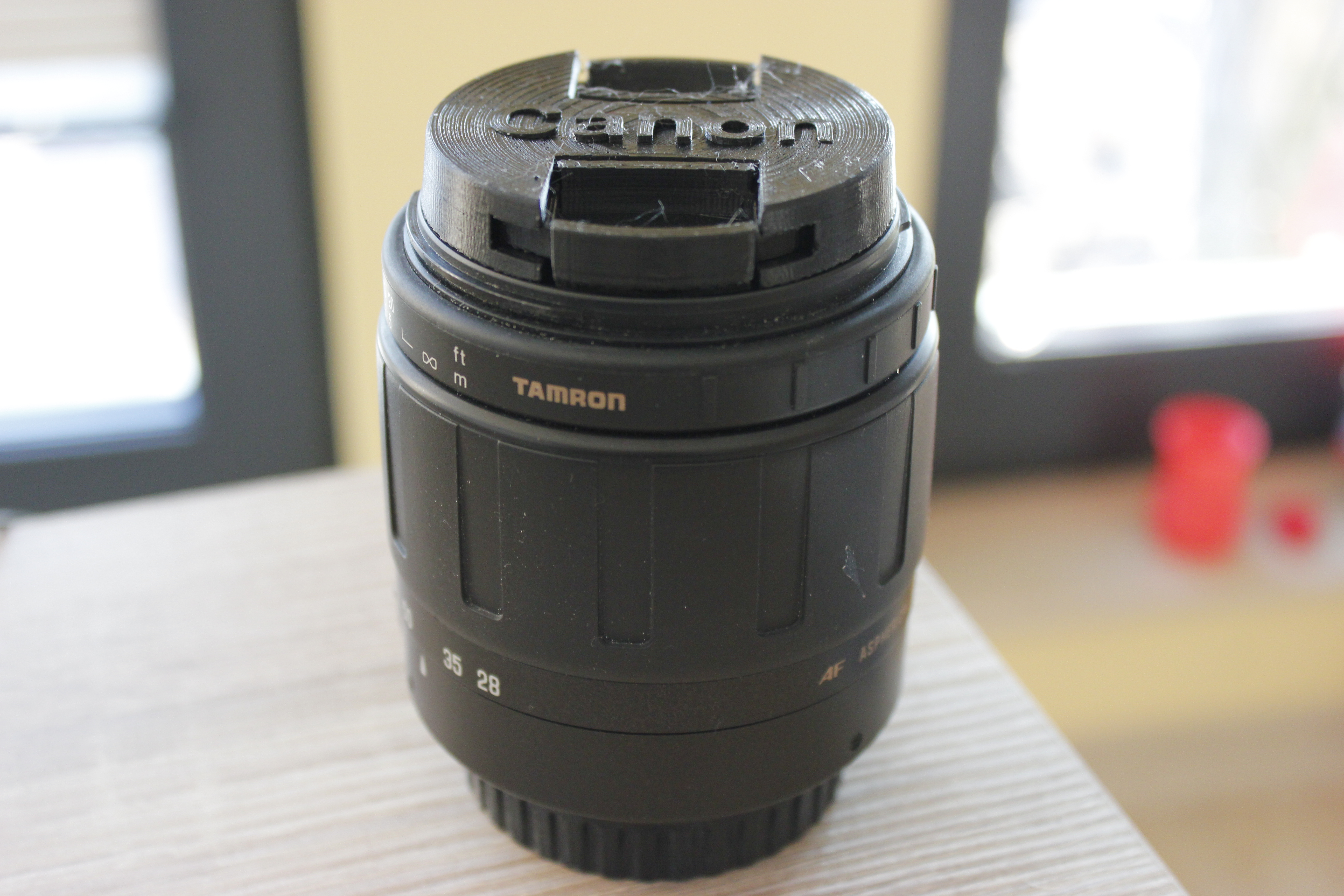 58mm Canon lens front cap