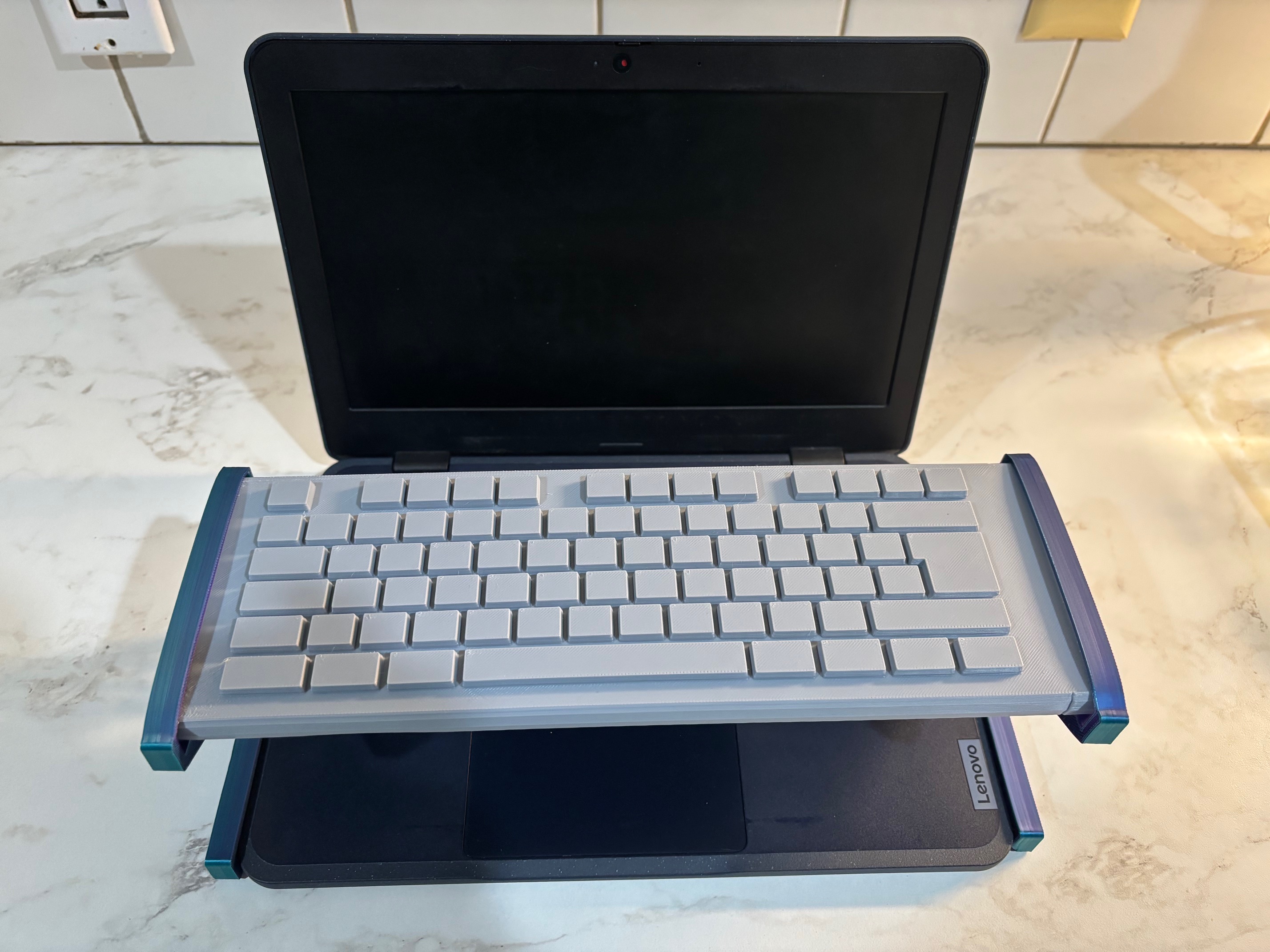 Typing Tray Learning Aid