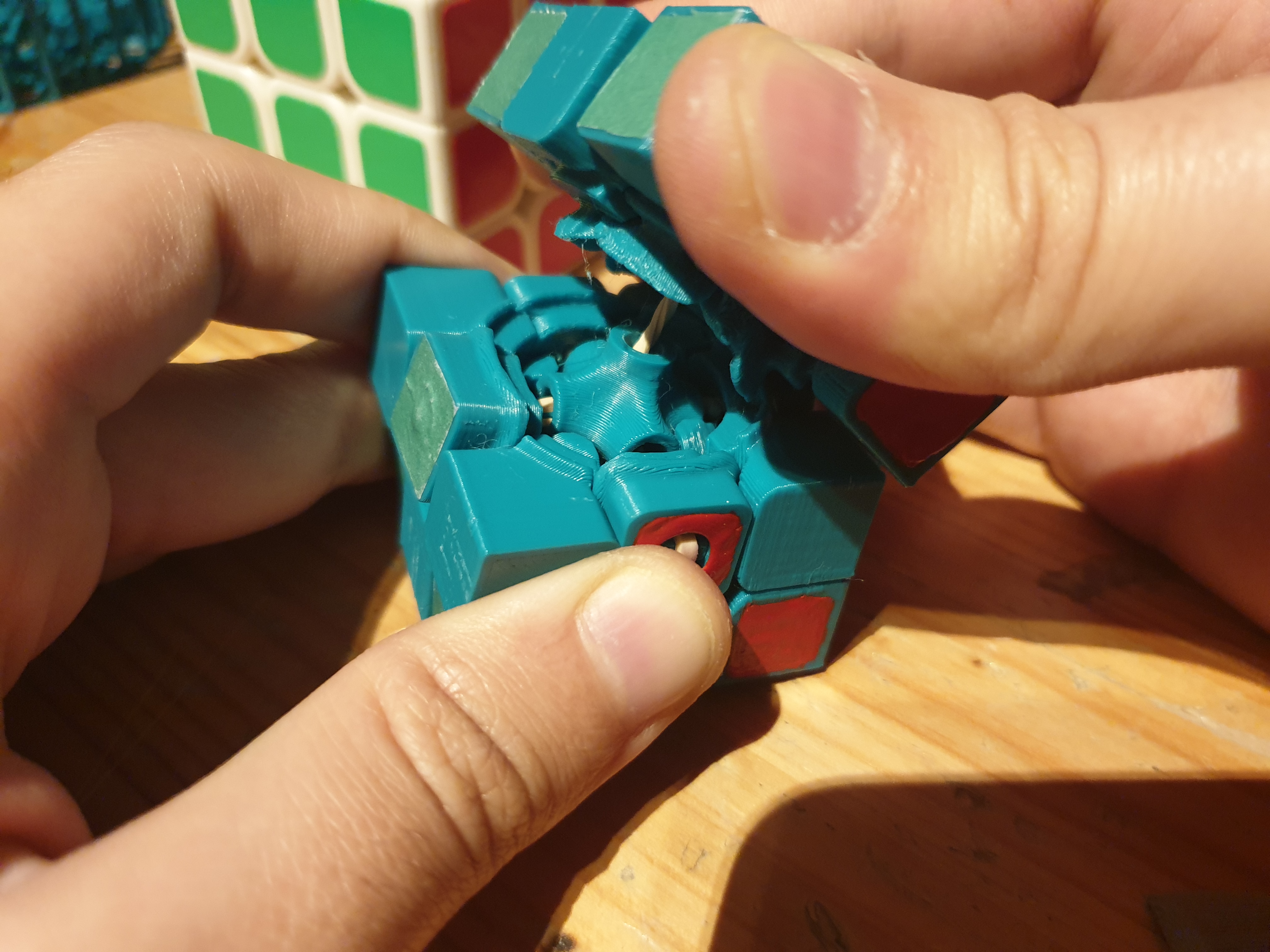 99% Printed rubik Speedcube — miniatura 3