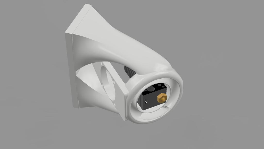 E3D V6 part cooler / fan ducts / dual 40mm fans