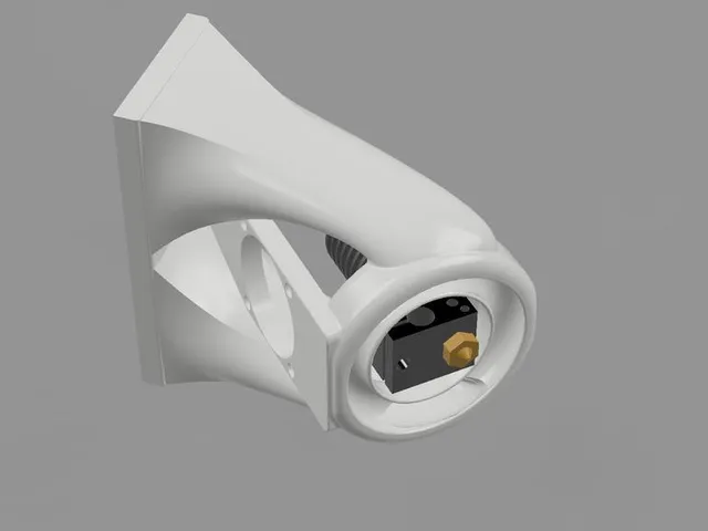 E3D V6 part cooler / fan ducts / dual 40mm fans