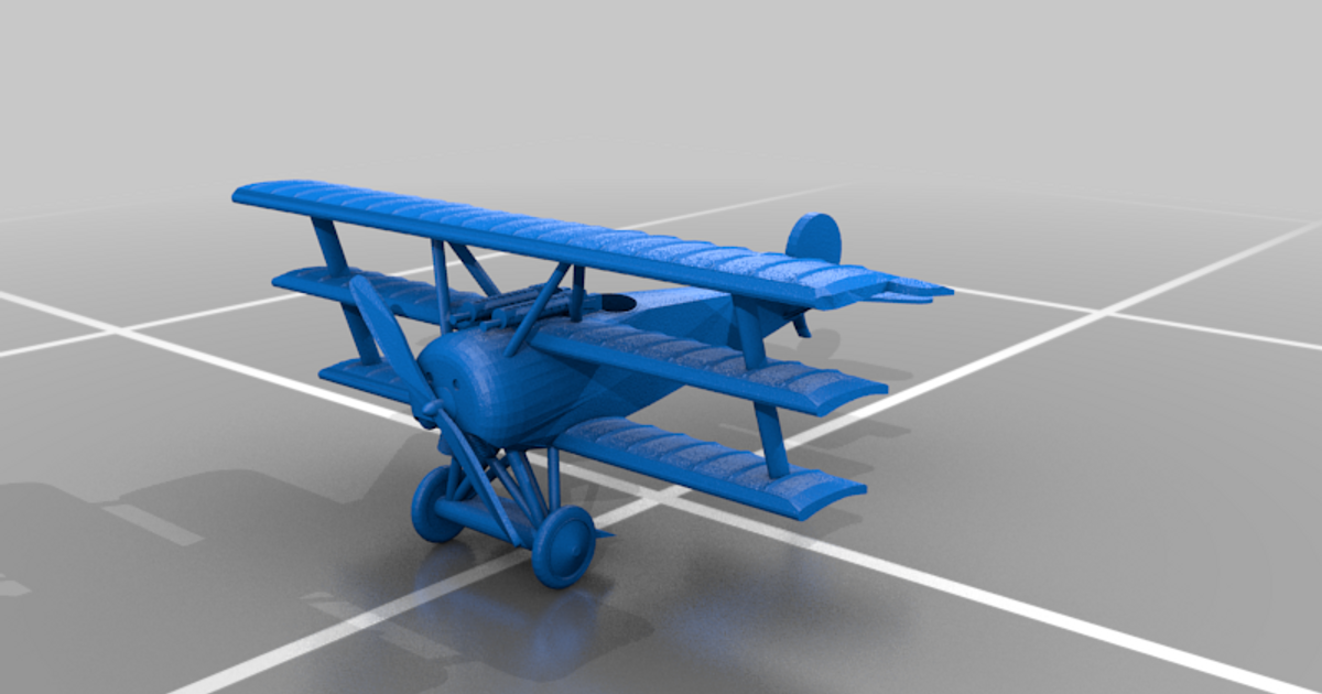 Fokker DR.1 by Vandirac | Download free STL model | Printables.com