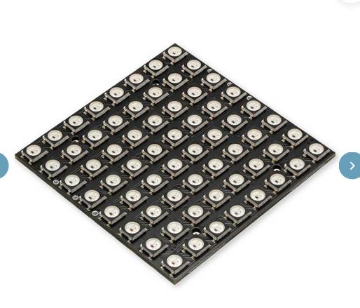 Miniatura 2 do modelo 3D GlowBit 8x8 LED Matrix Cellular Diffuser