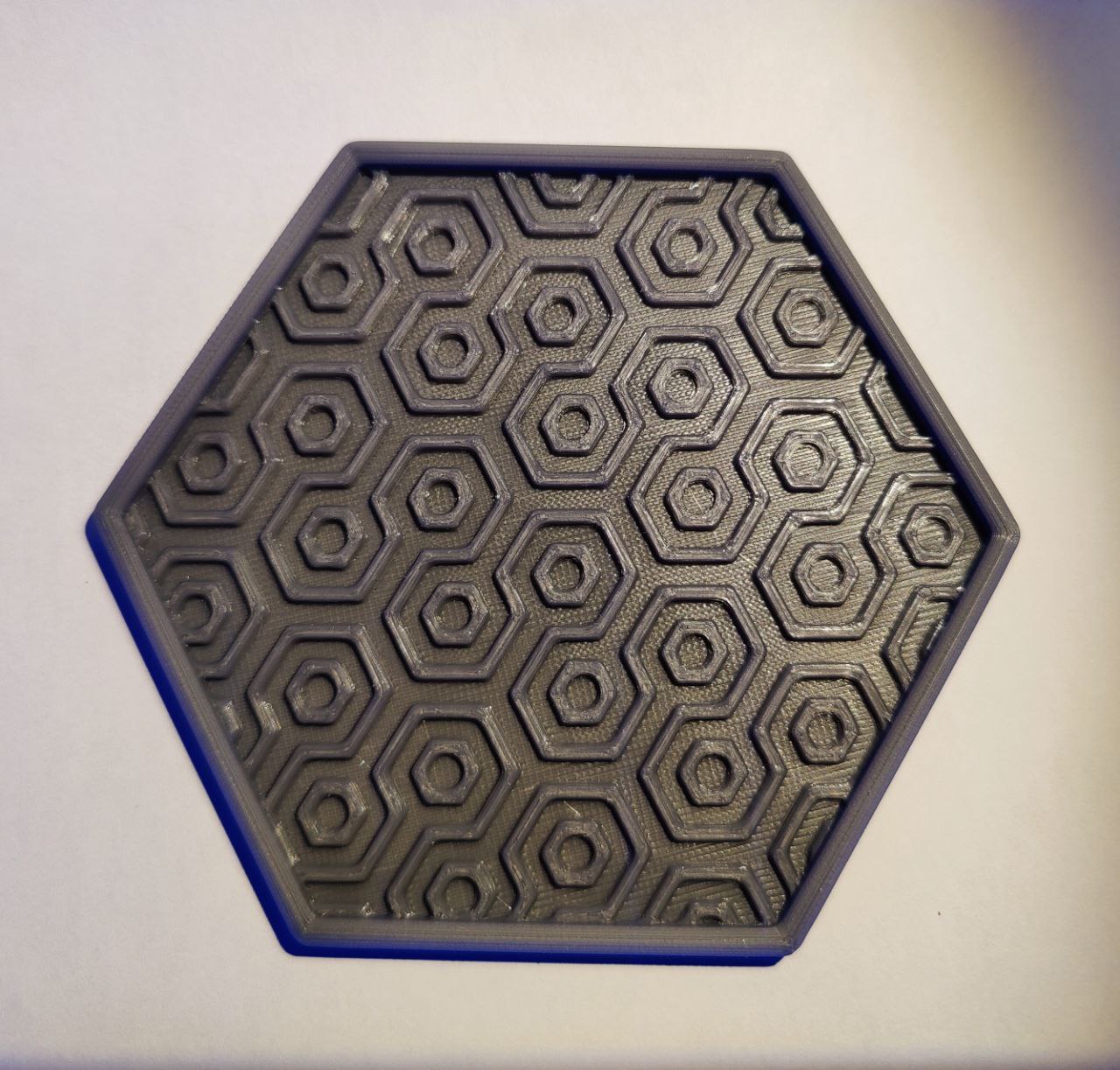 Art Deco Hexagon Coaster