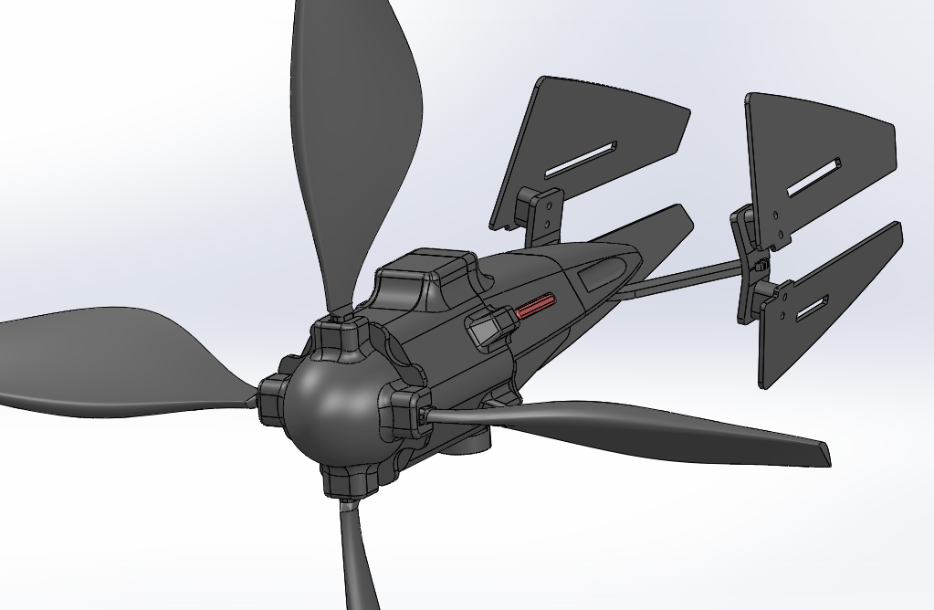3D Printed Wind Turbine Design. Kawpi1.0