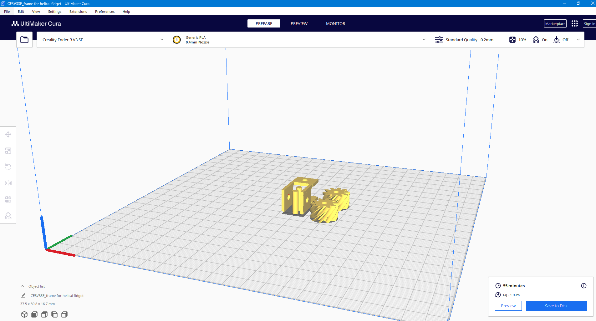 helical fidget — miniatura 4