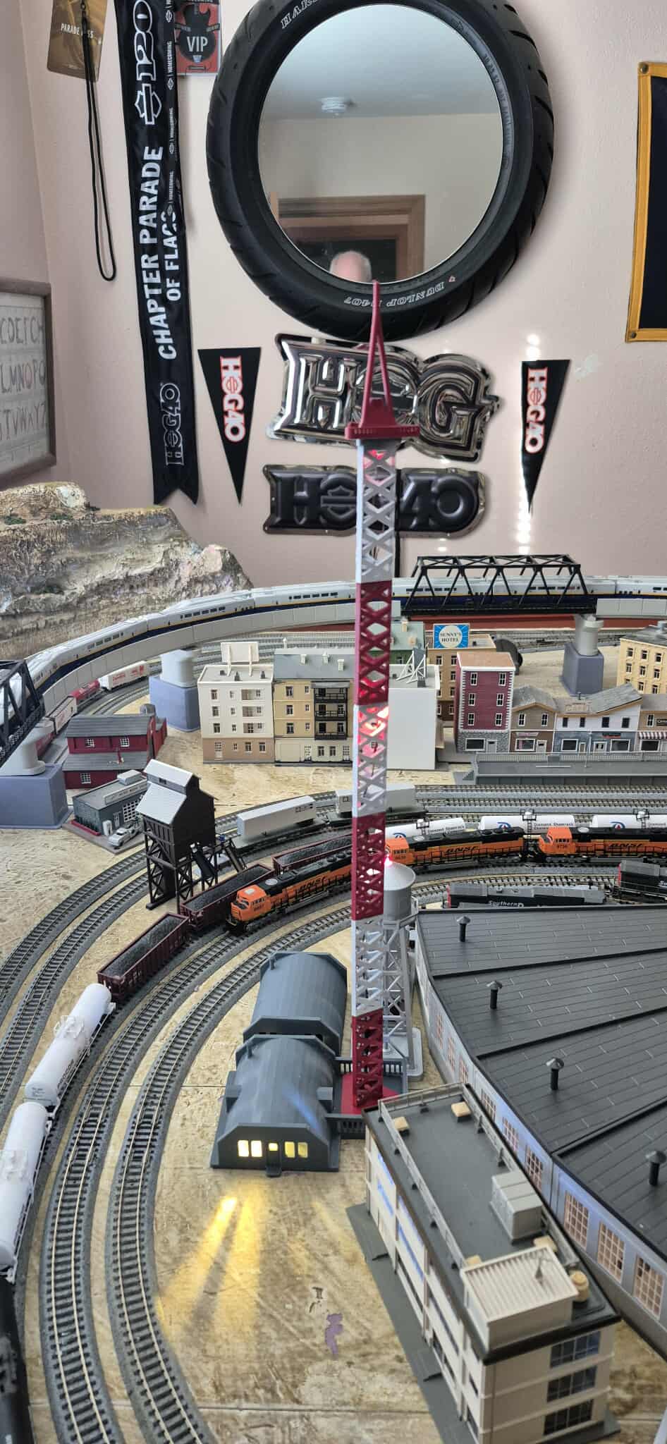 NSCALE TOWER for train layout — miniatura 3