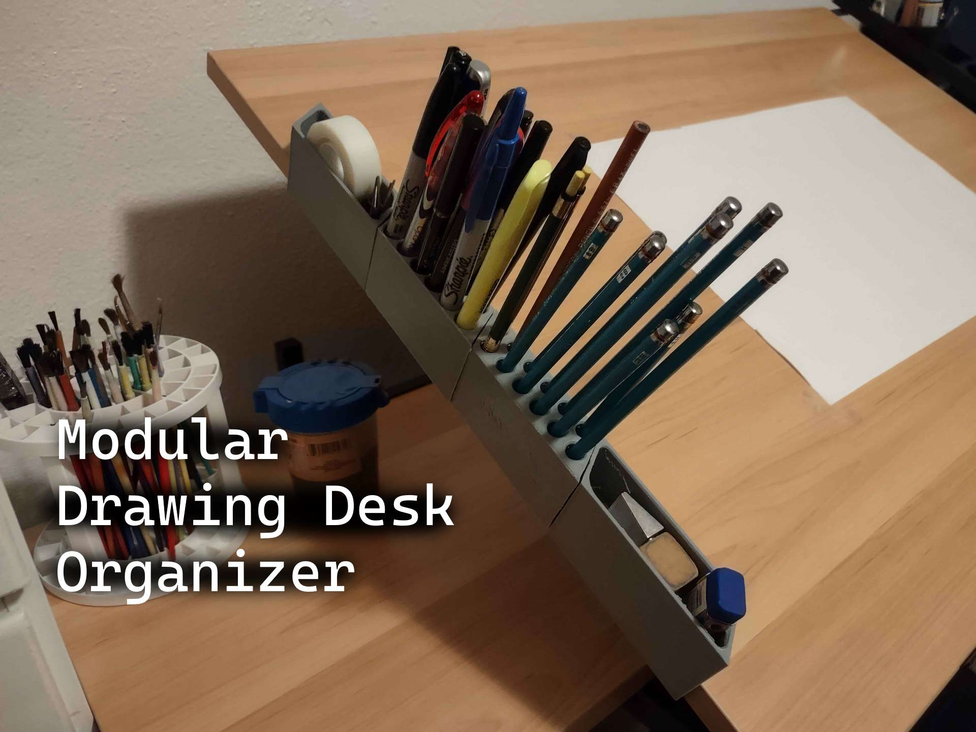 Modular Drawing Desk Organizer