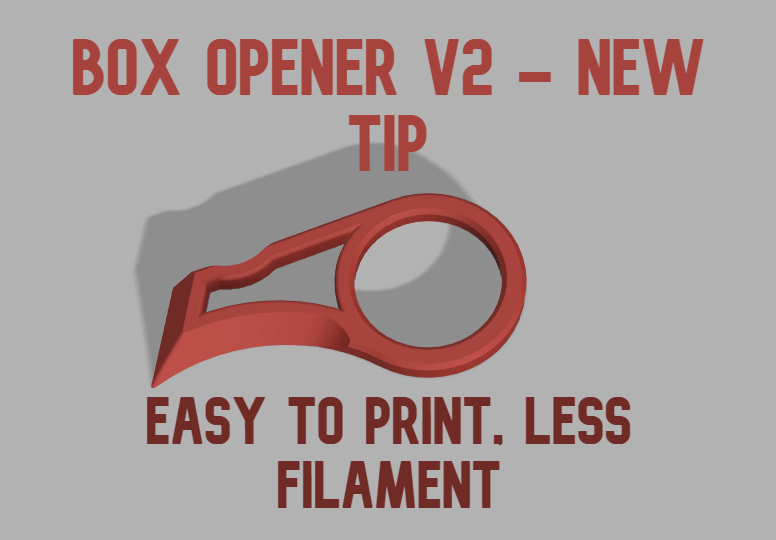 EASIER BOX CUTTER V2.0 - TESTED 3D model thumbnail