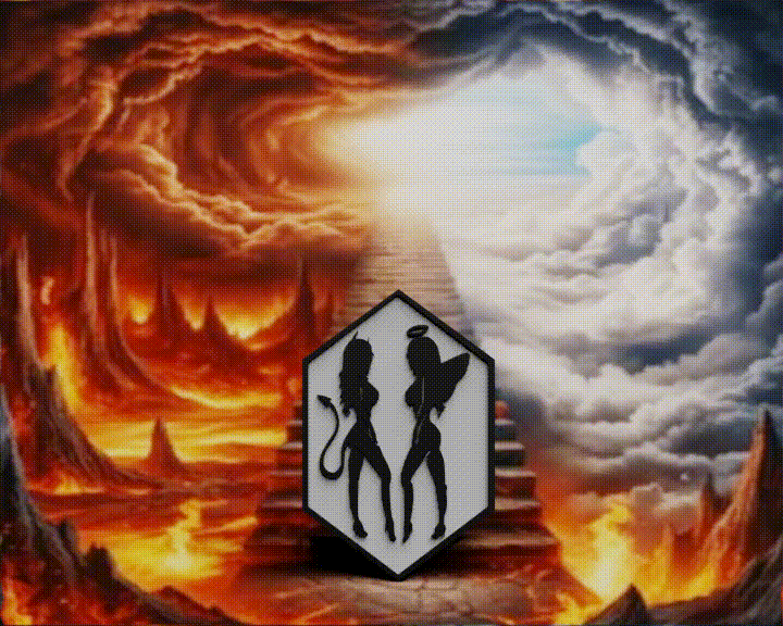 heaven and hell by Milinje | Download free STL model | Printables.com