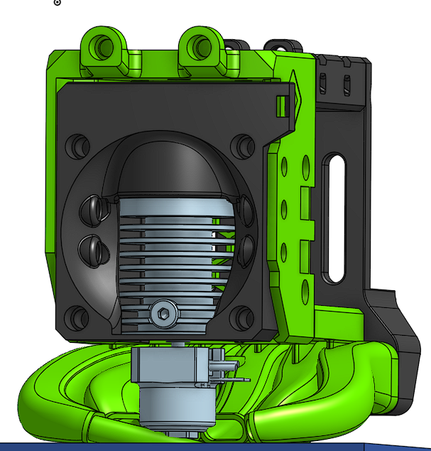 E34M1 TriangleLabs TD6S hotend mount
