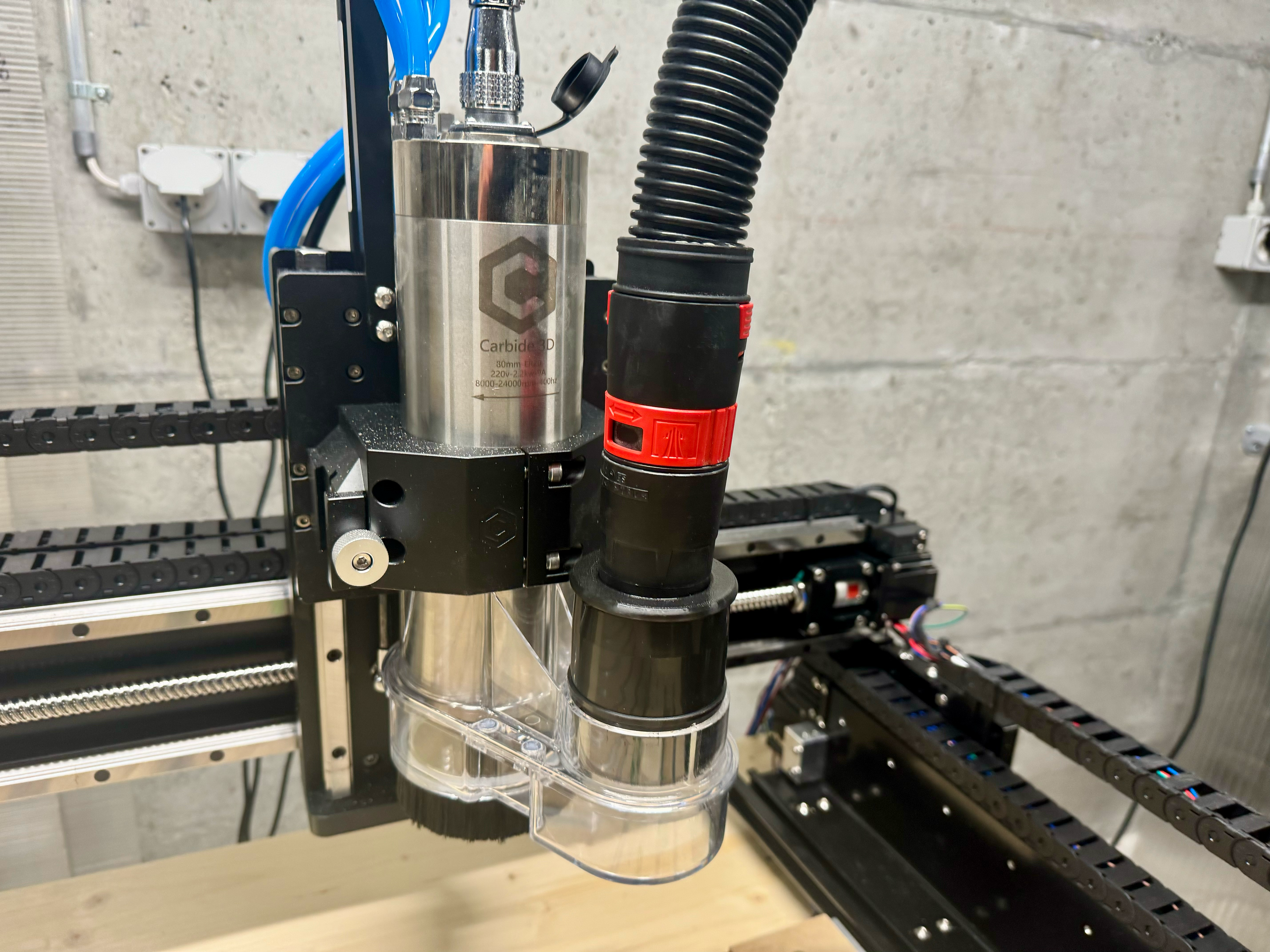Wuerth adapter for Shapeoko 5 Pro Sweepy V2