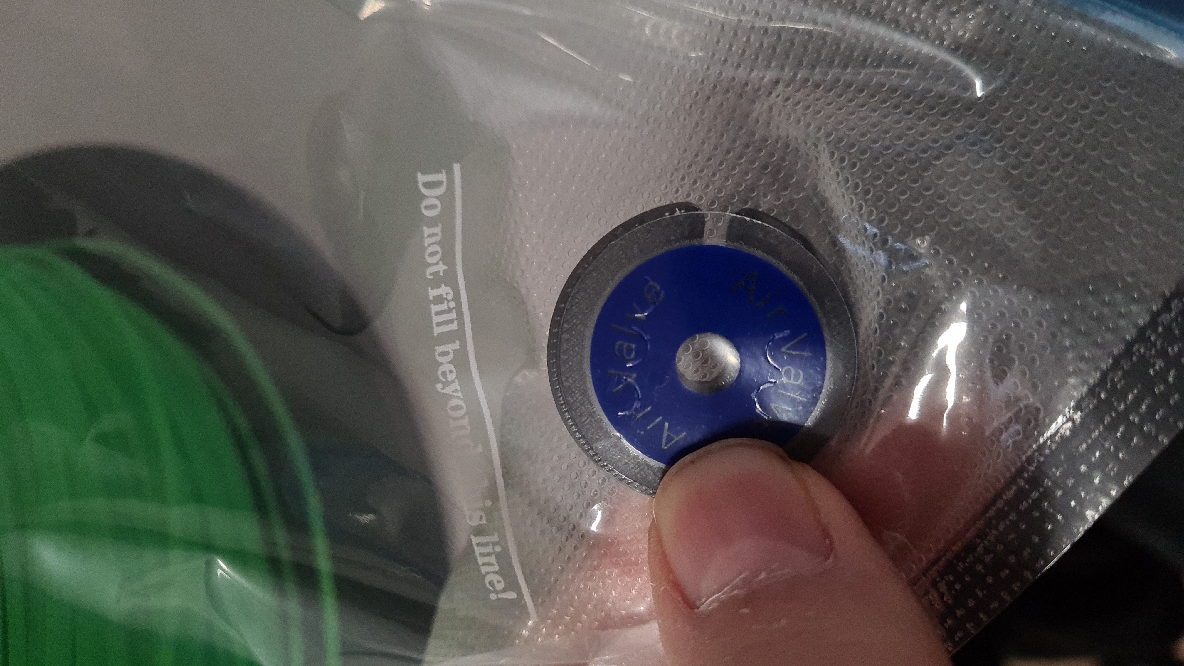 Filament dry storage vacuum bag pump helper/ spacer