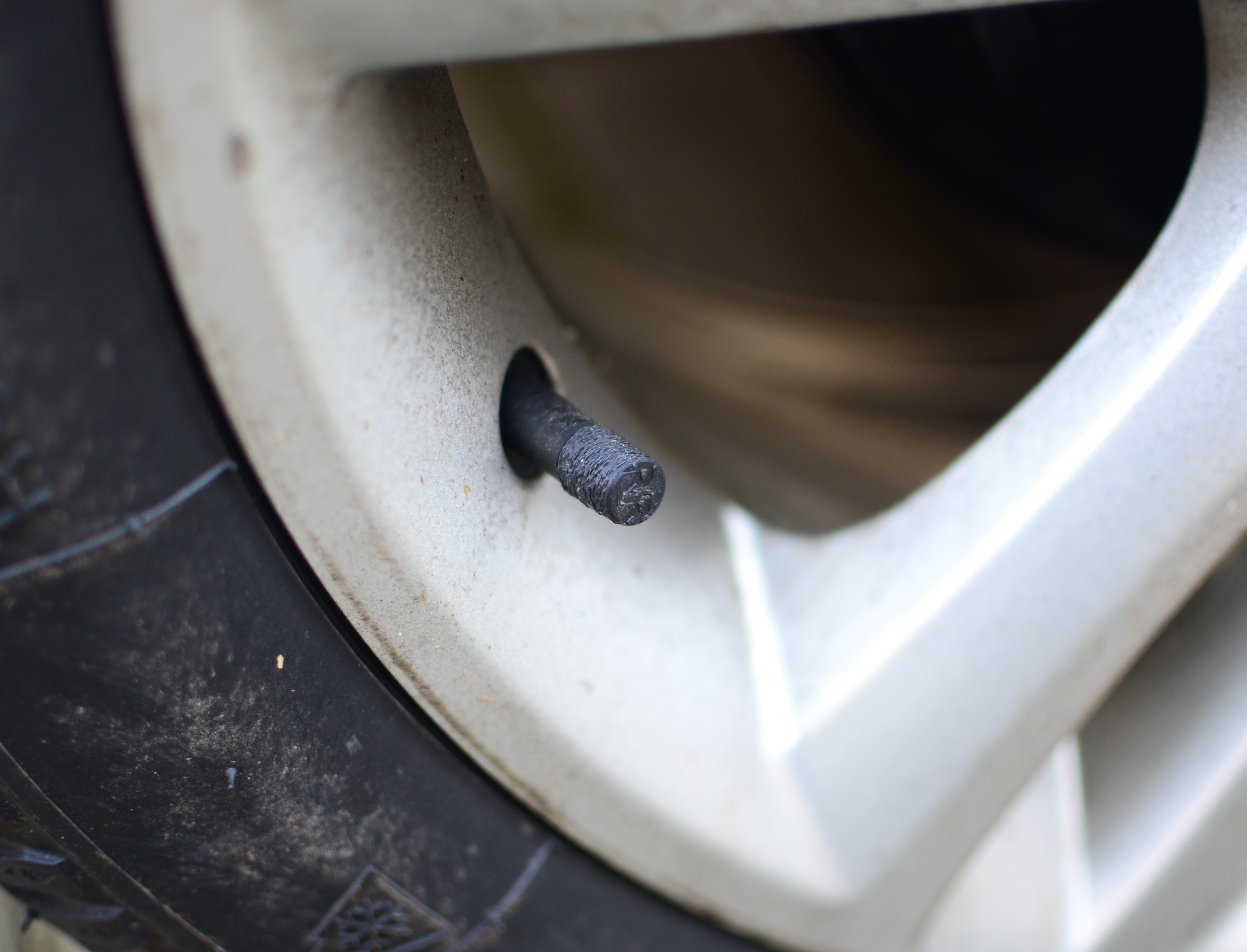 Distinguishing tire valve caps
