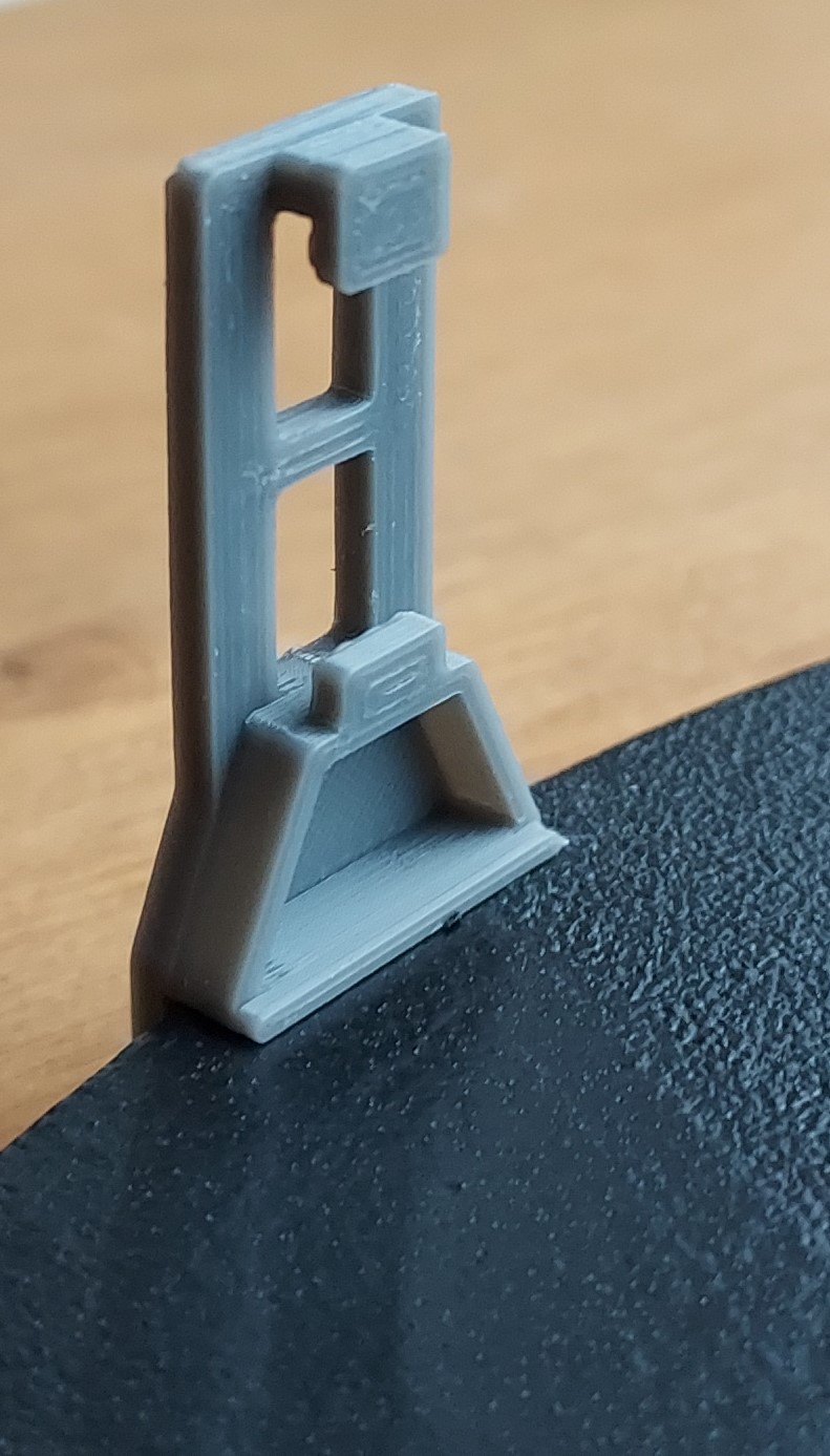 Race support slot car