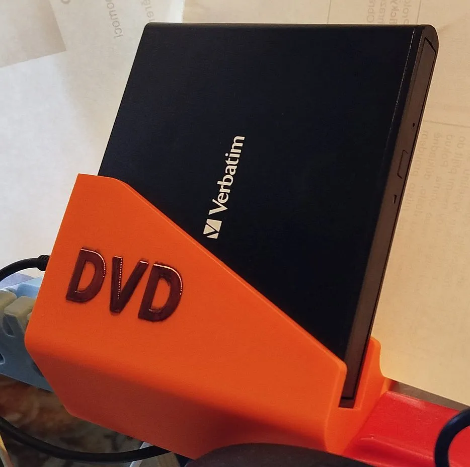 Stand-for-USB-DVD by RelixtayCZ | Download free STL model | Printables.com