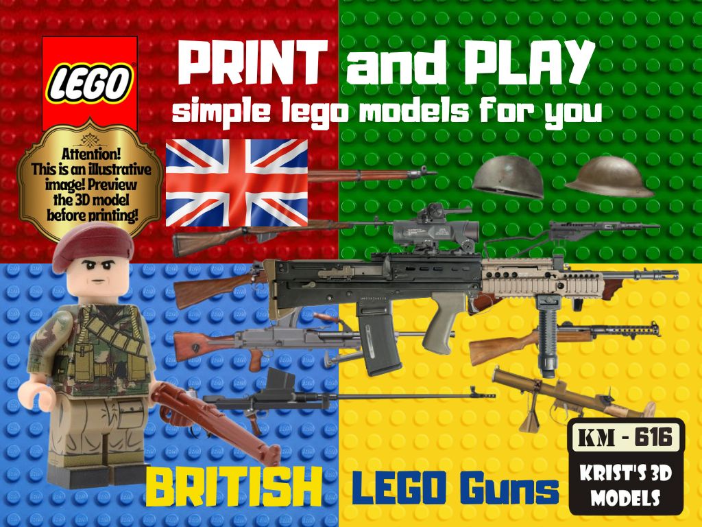 LEGO British Guns