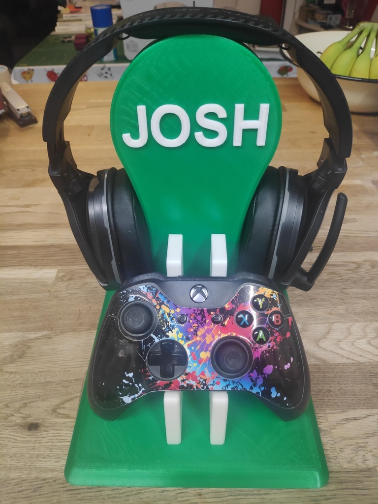 Miniatura 3 do modelo 3D Headphone and Controller Stand