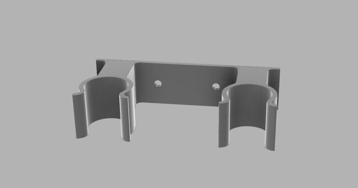 Kayak paddle holder by KerryO | Download free STL model | Printables.com