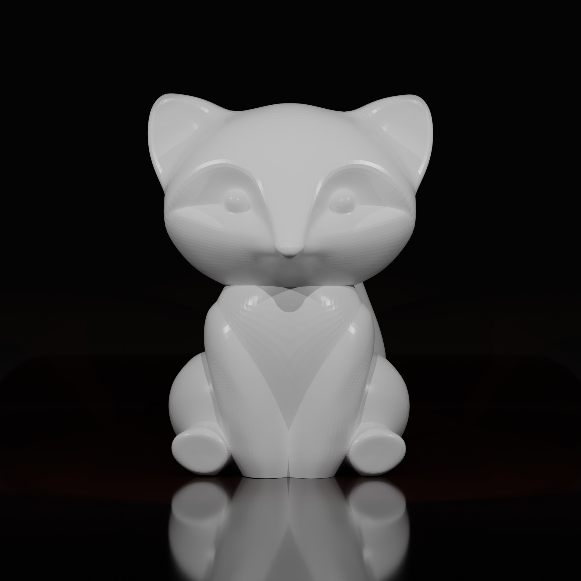 Miniatura 2 do modelo 3D Cute Fox