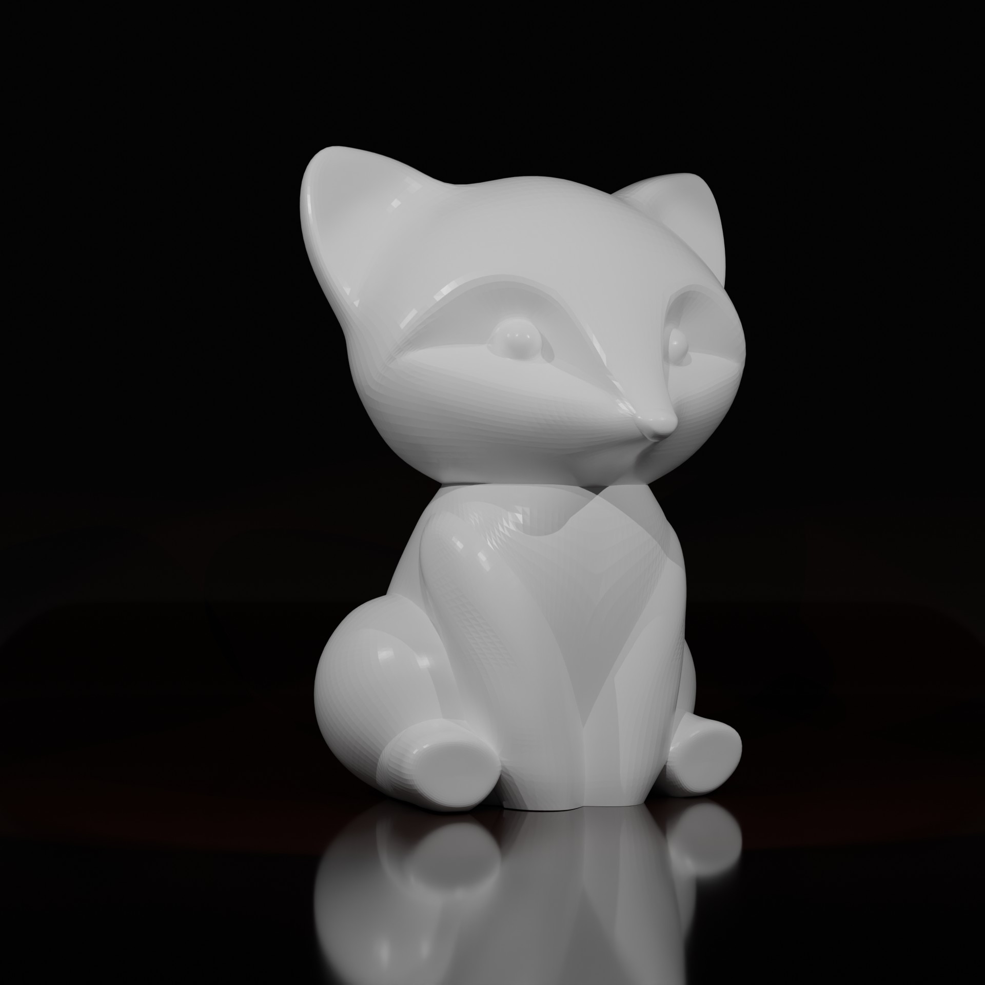 Miniatura 3 do modelo 3D Cute Fox