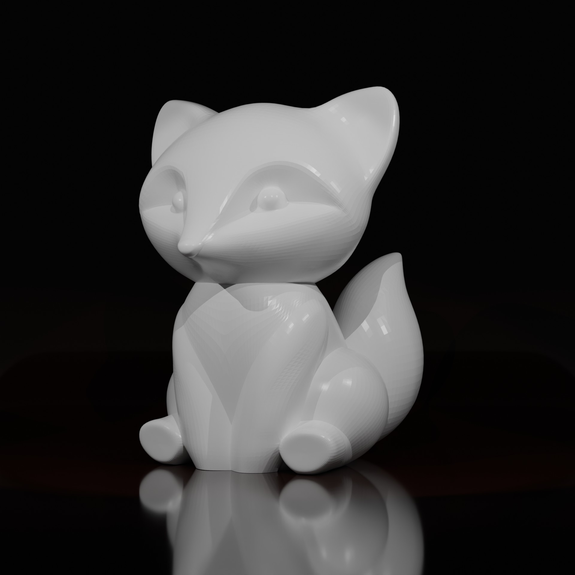 Miniatura 4 do modelo 3D Cute Fox