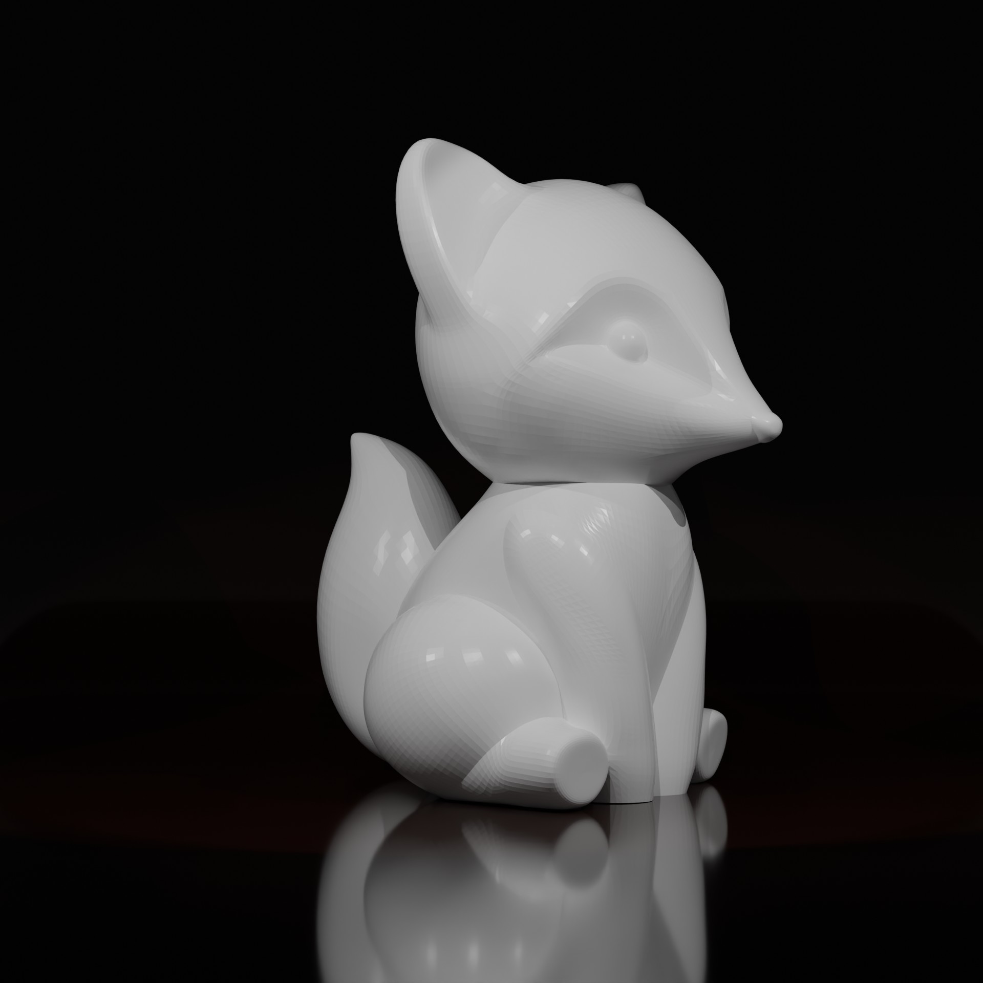 Miniatura 6 do modelo 3D Cute Fox
