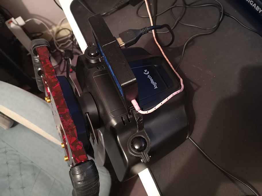 Logitech G29/920 screen mount — miniatura 2
