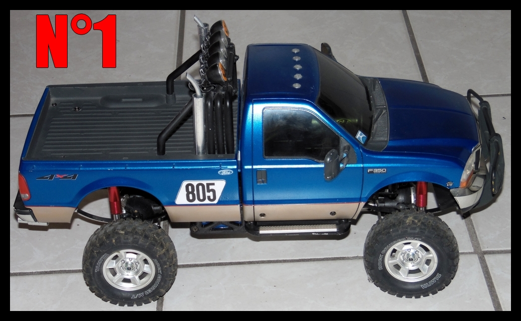 support accu Ford F350 Tamiya