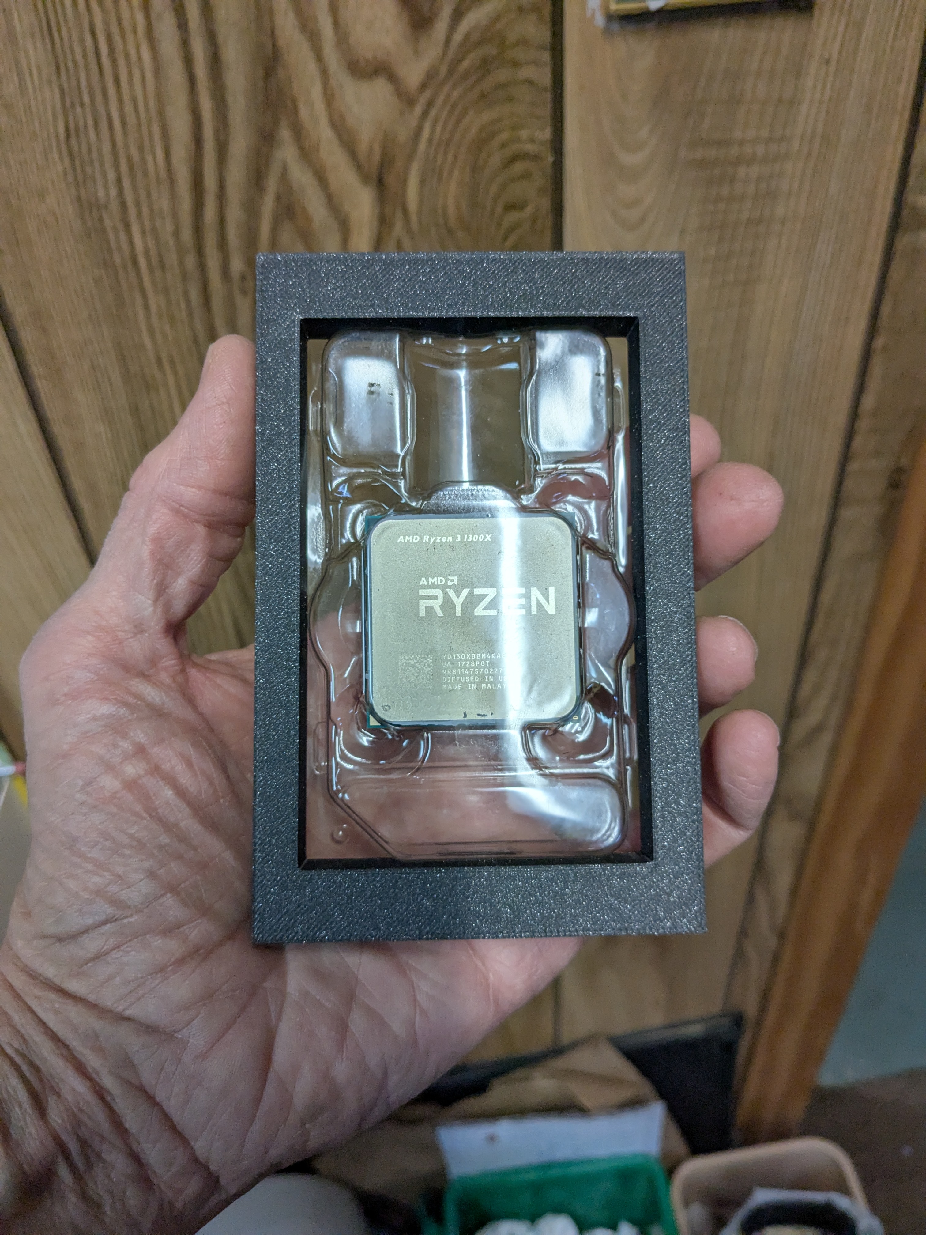 AM4 Ryzen CPU shipping protector