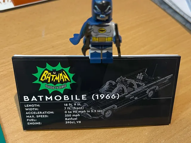 LEGO Wall Plate 16x8 Skeleton + Minifig