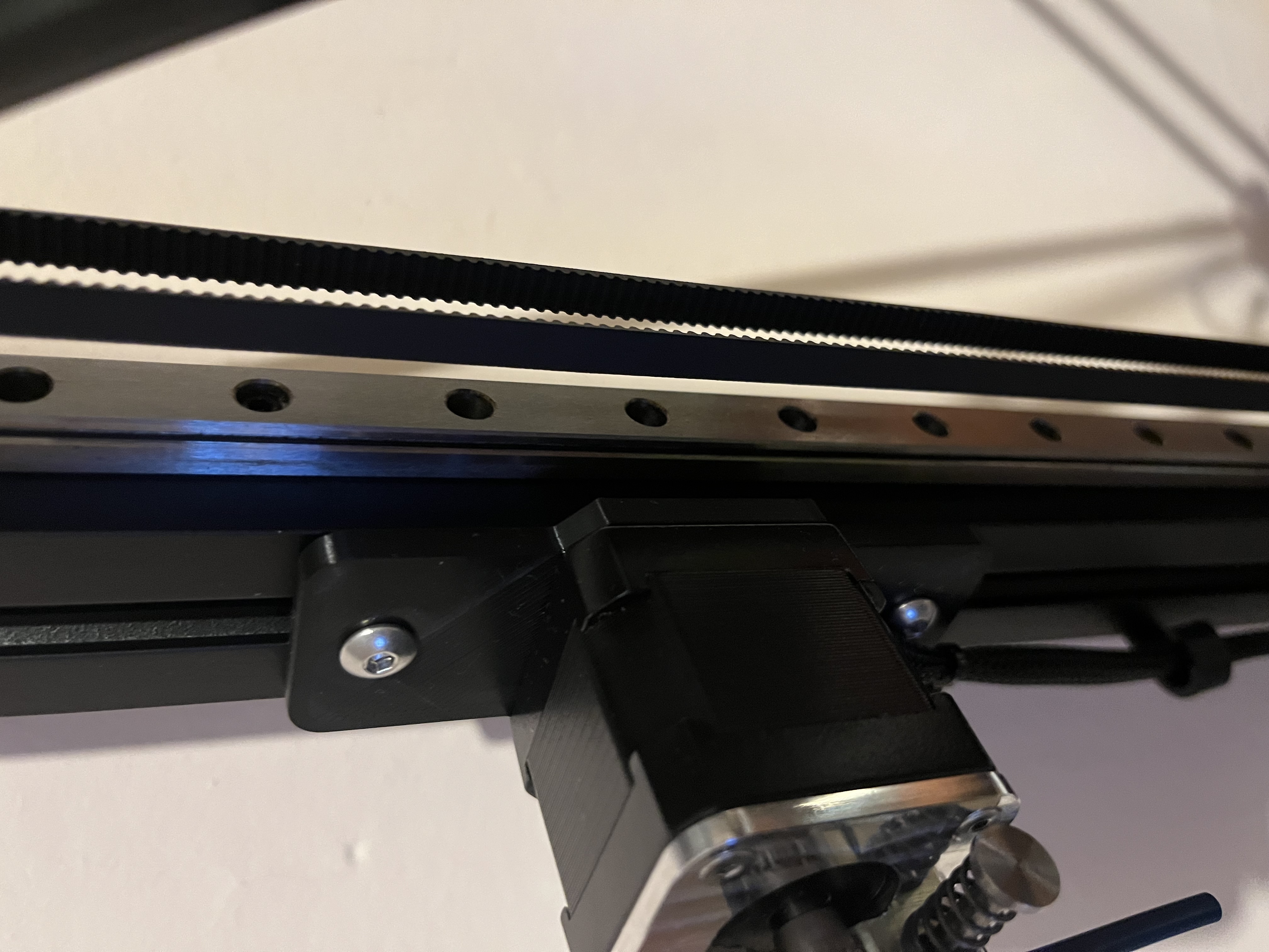 Micro Swiss bowden dual gear extruder holder for 3030 extrusion