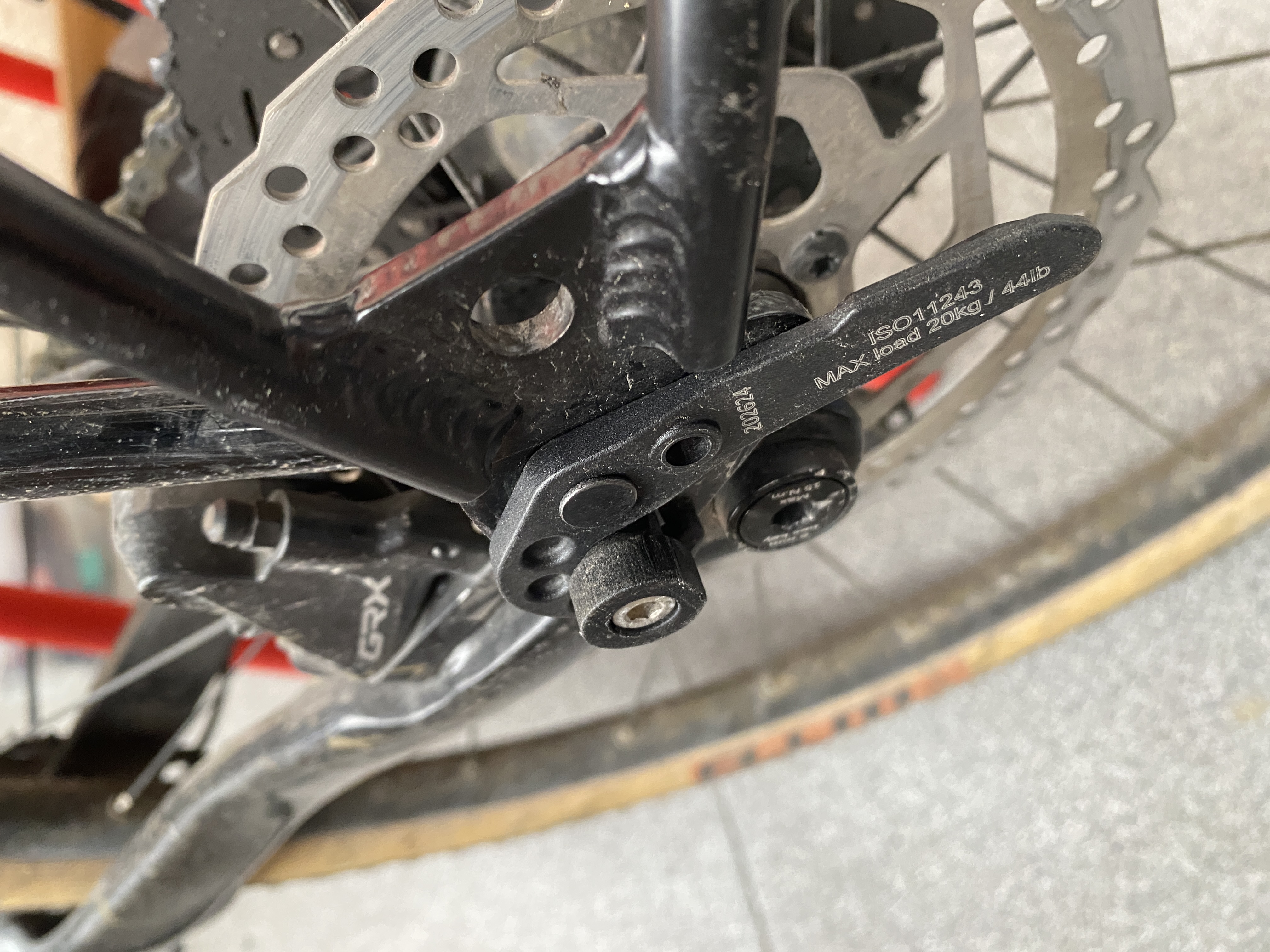 Ortlieb Quick-Rack frame mounting M5 — thumbnail 2