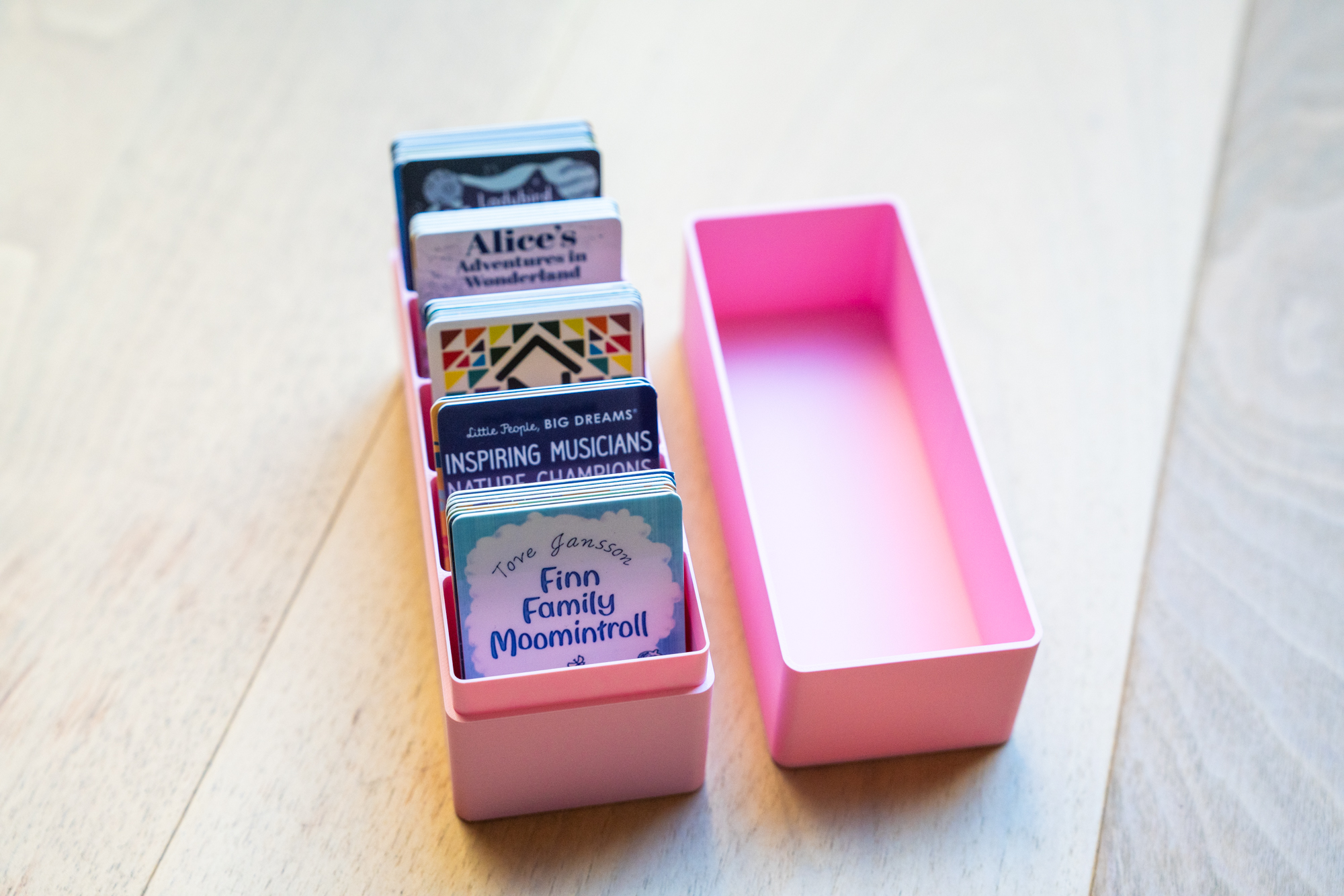 Yoto Card Holder V2 (Round Edges, friction fit lid)