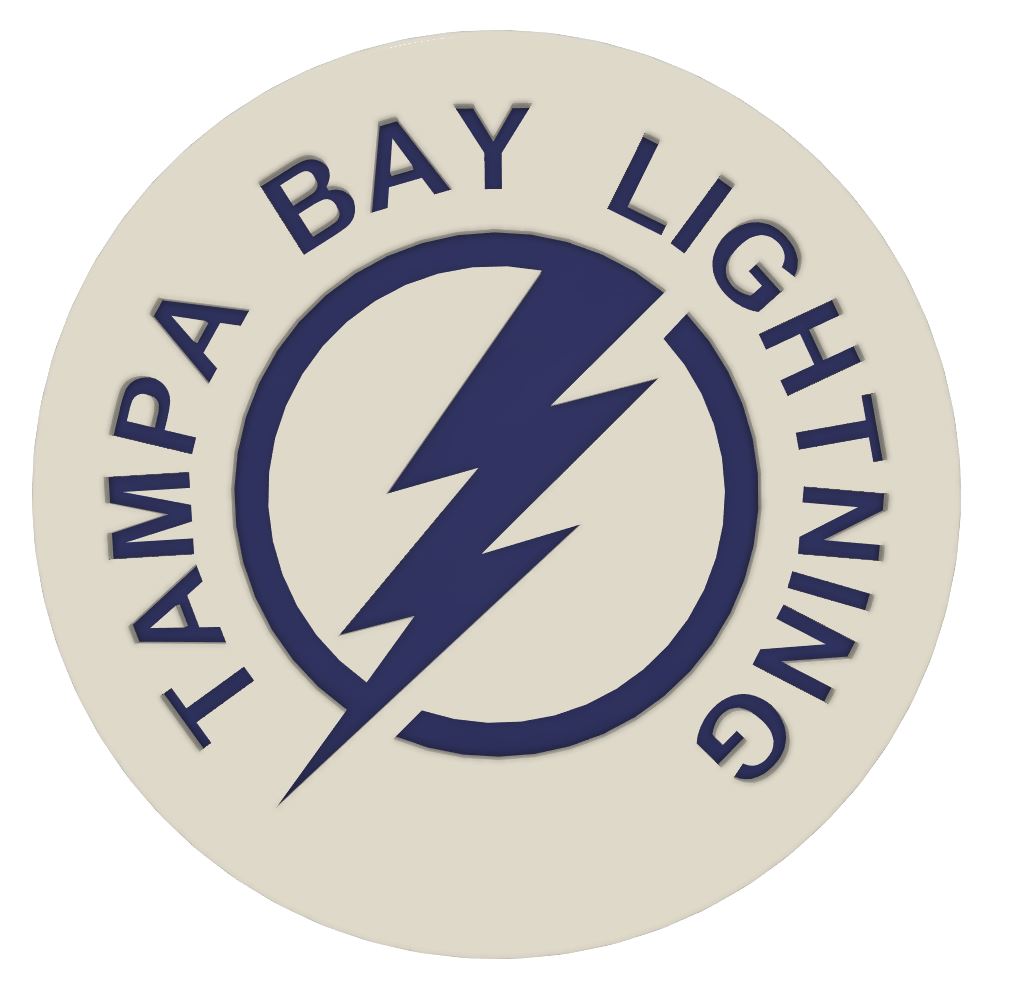 Golf - Golf Ball Marker - NHL - Atlantic - Tampa Bay Lightning