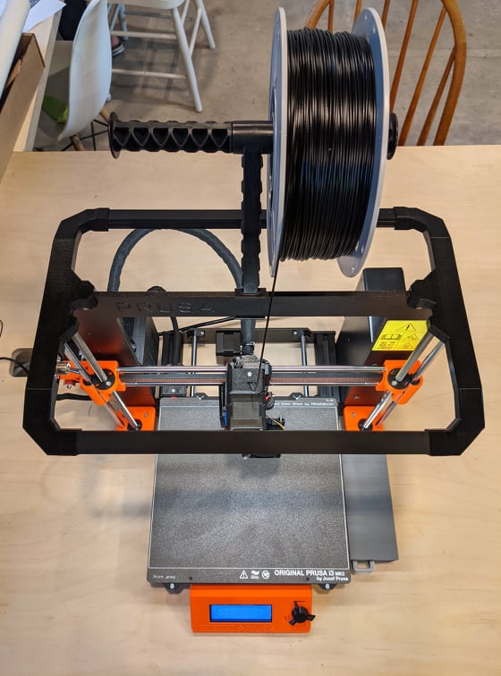 LED Light Bar Prusa i3 MK2/MK3 Remix - 18.7mm X 11.6mm Extrusion and Rocker Switch on/off