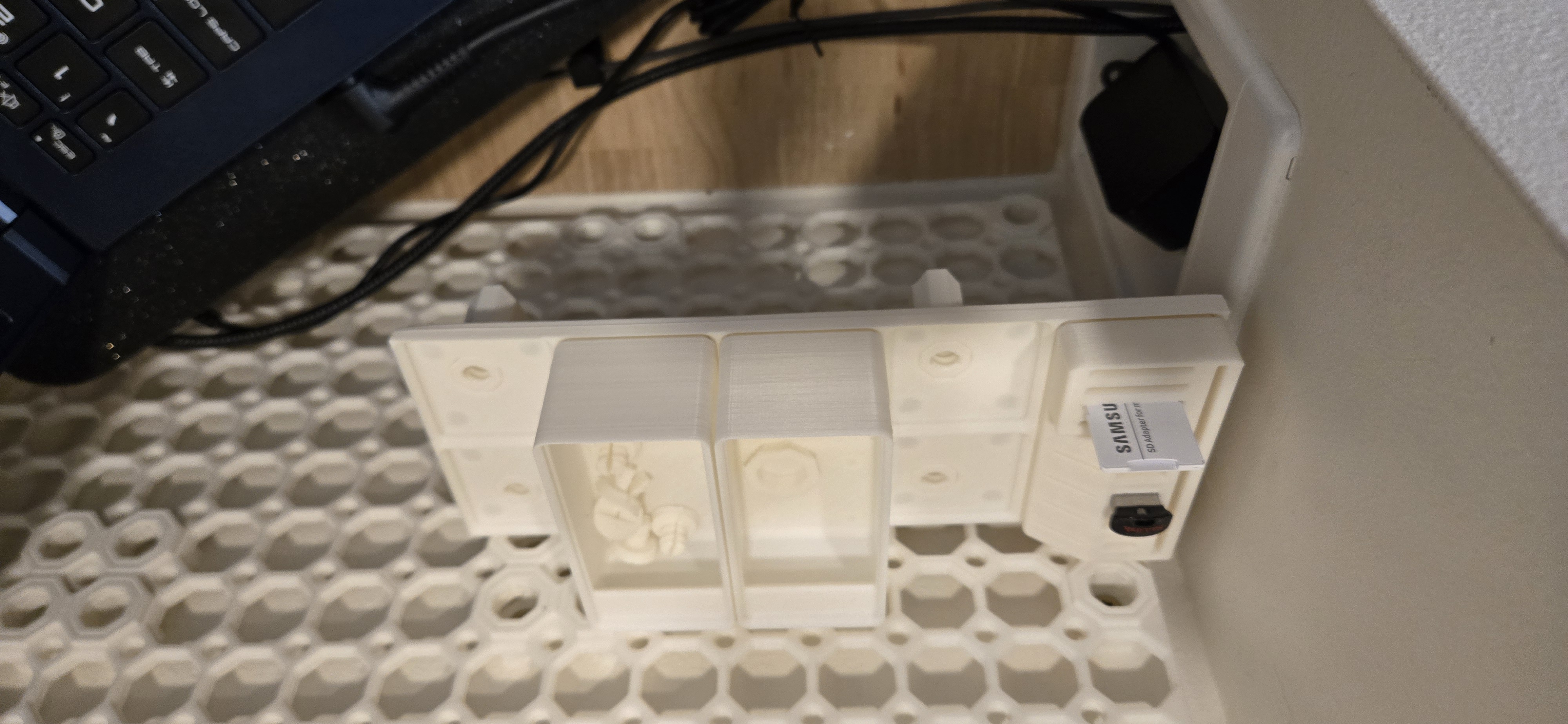 Multiboard Bolt On Gridfinity Shelves (multiple sizes) 3D model thumbnail